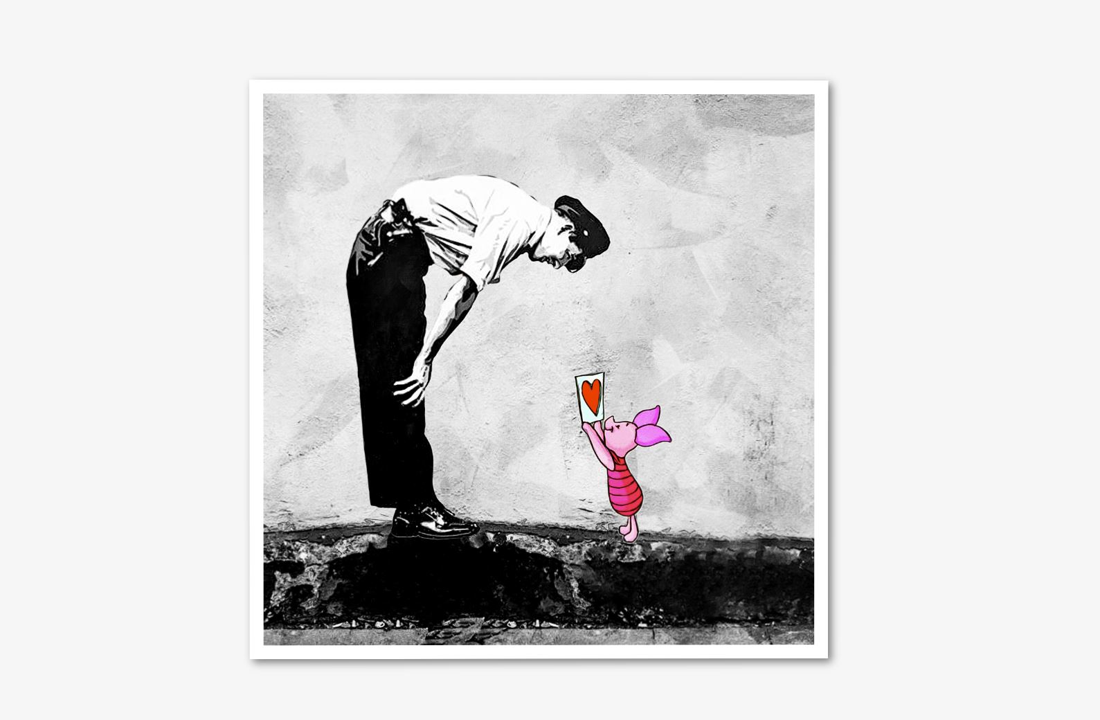 Banksy, hello Porcinet !!!