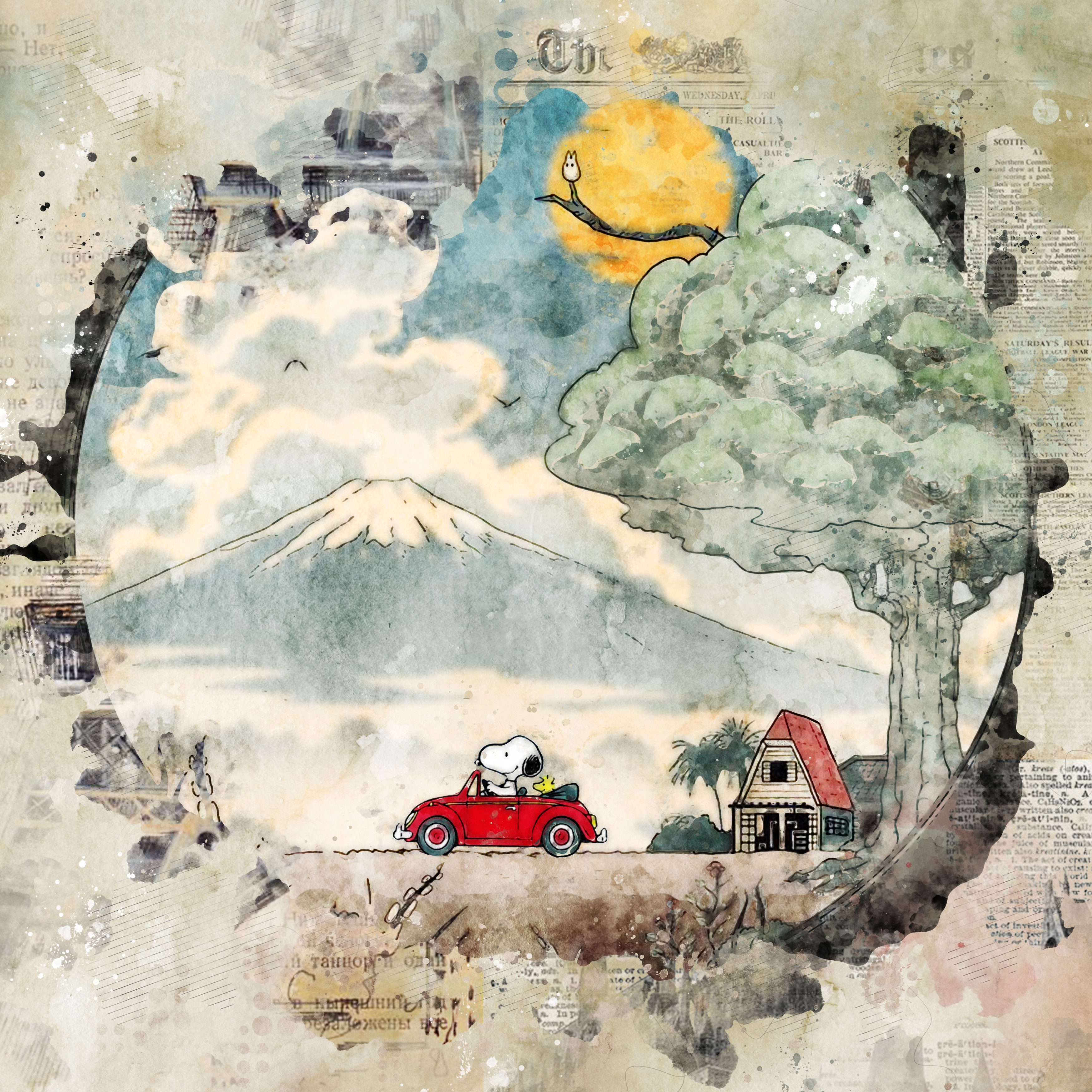 Snoopy : Road trip