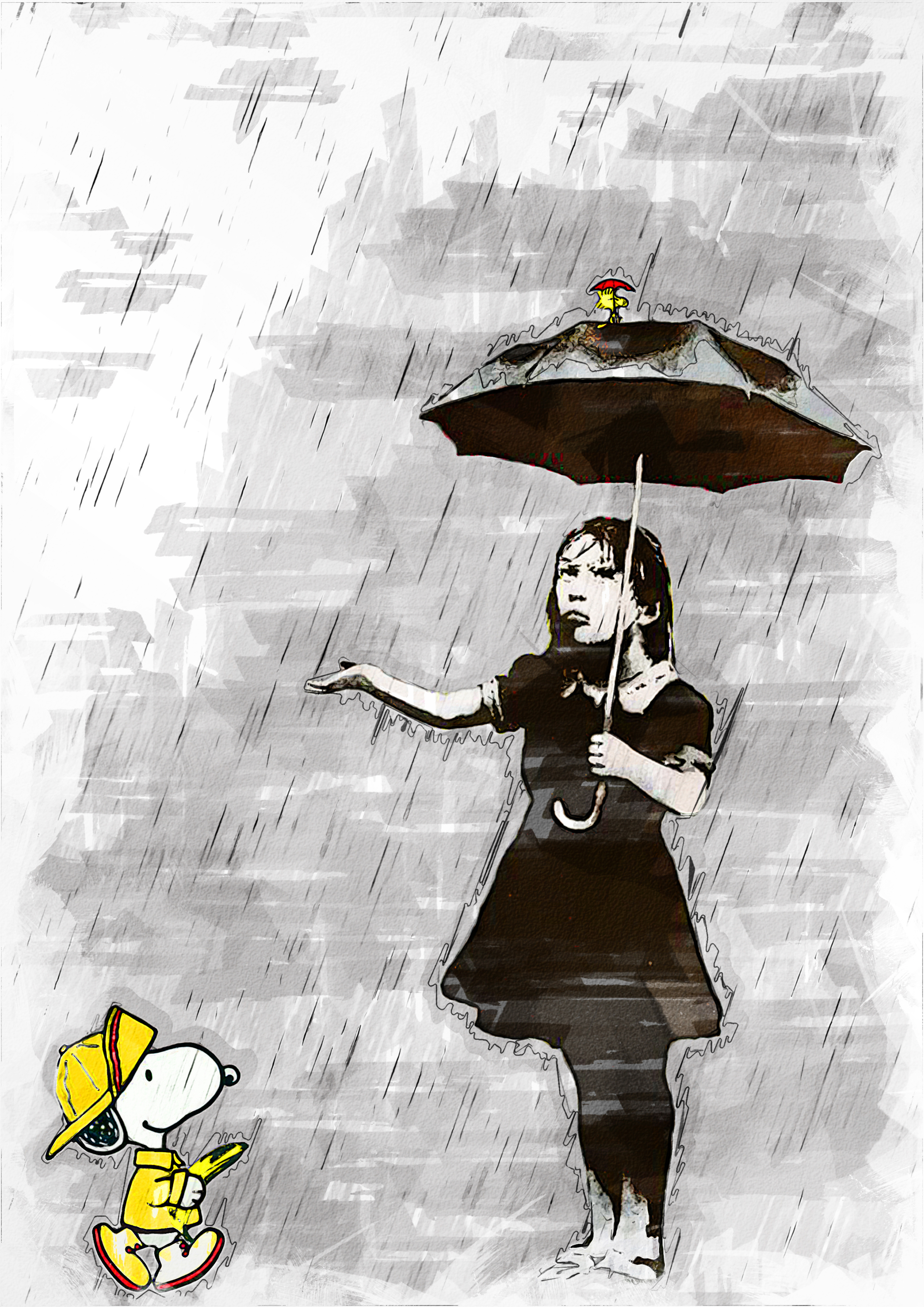 Banksy, November rain