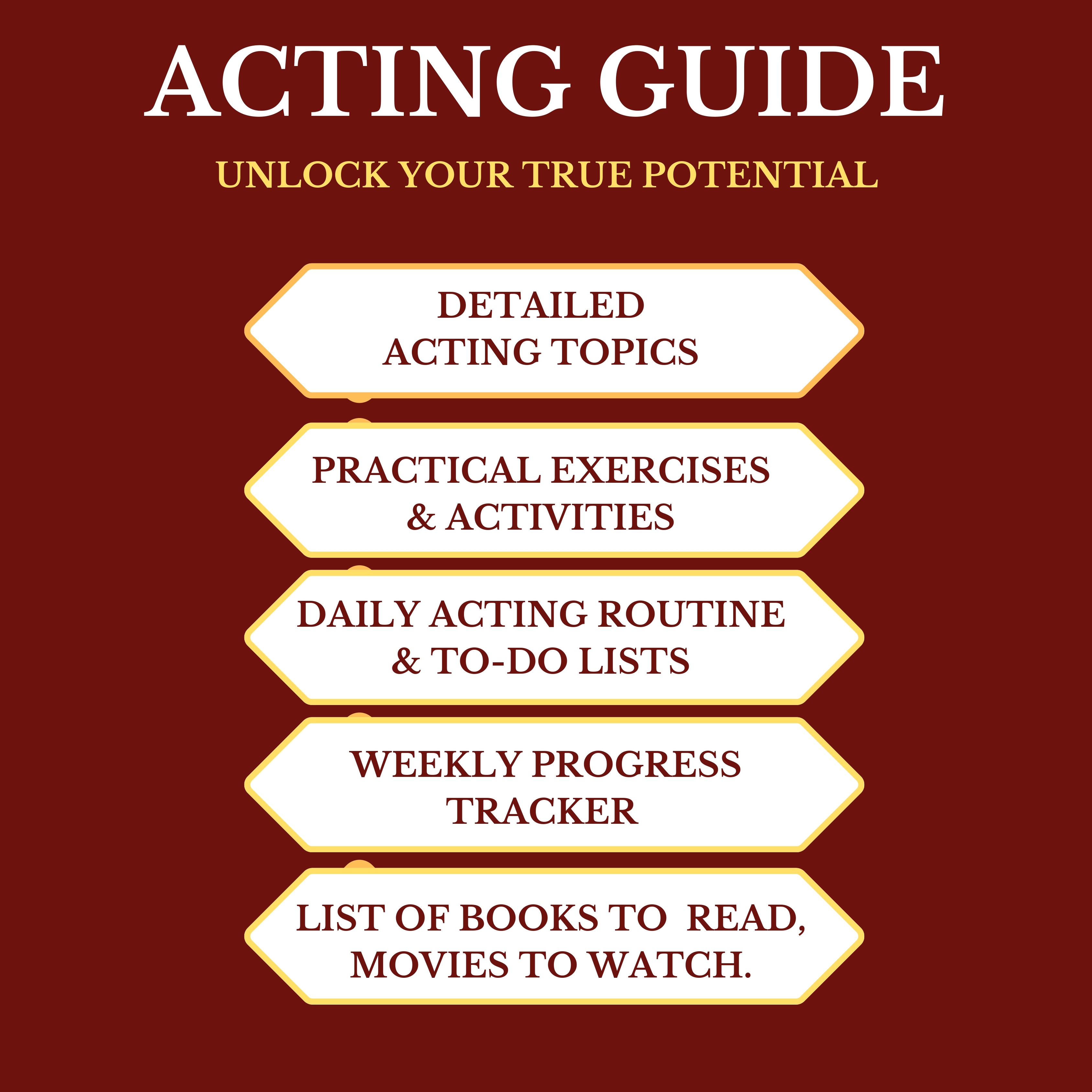 Your Complete Acting Guide – 100+ Pages of Practical Wisdom