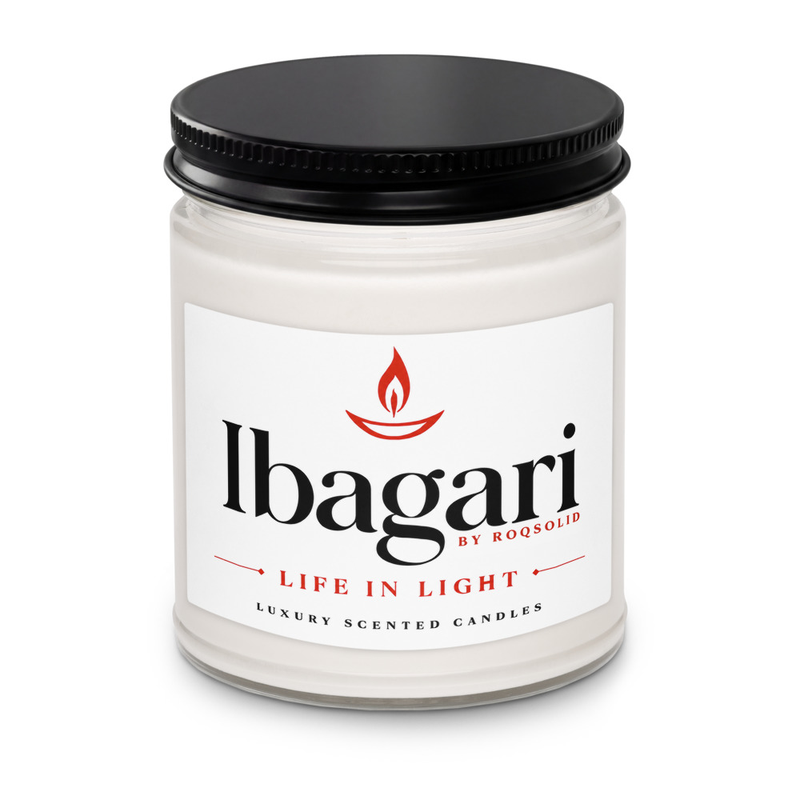 Ibagari Luxury Scented Candle - Clear