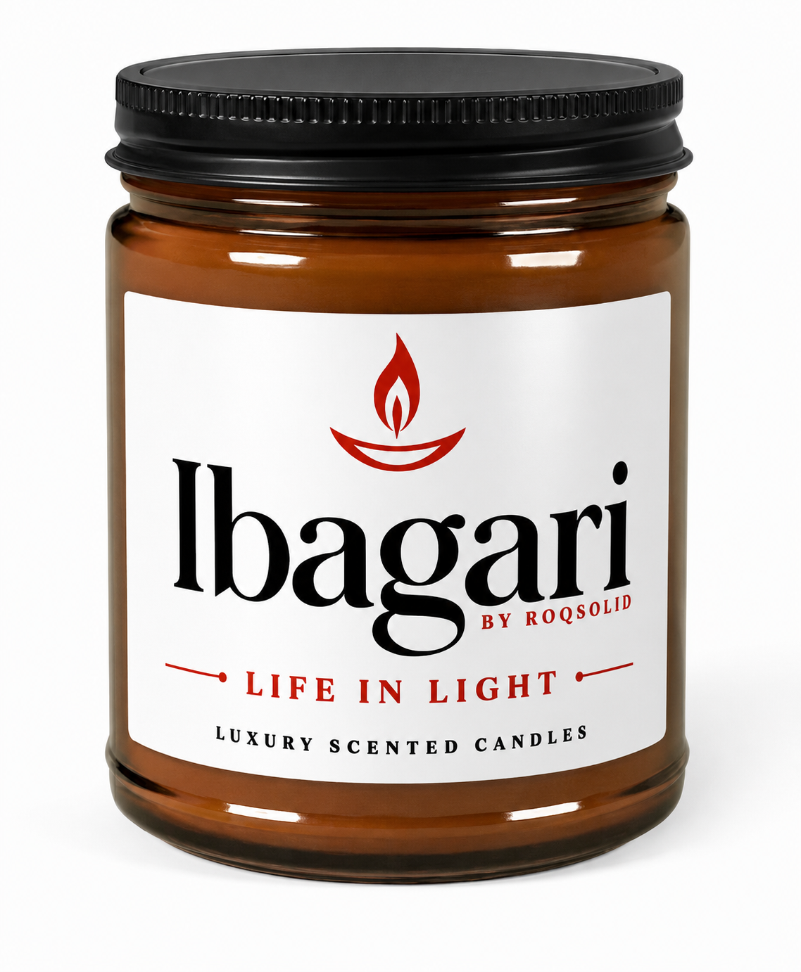 Ibagari Luxury Scented Candle - Amber