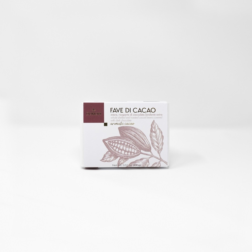 FAVE DI CACAO RICOPERTE DI CIOCCOLATO FONDENTE 100g