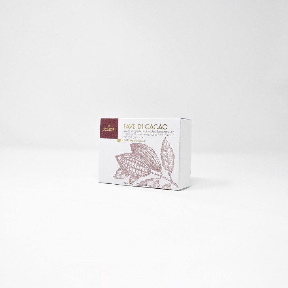 FAVE DI CACAO RICOPERTE DI CIOCCOLATO FONDENTE 100g
