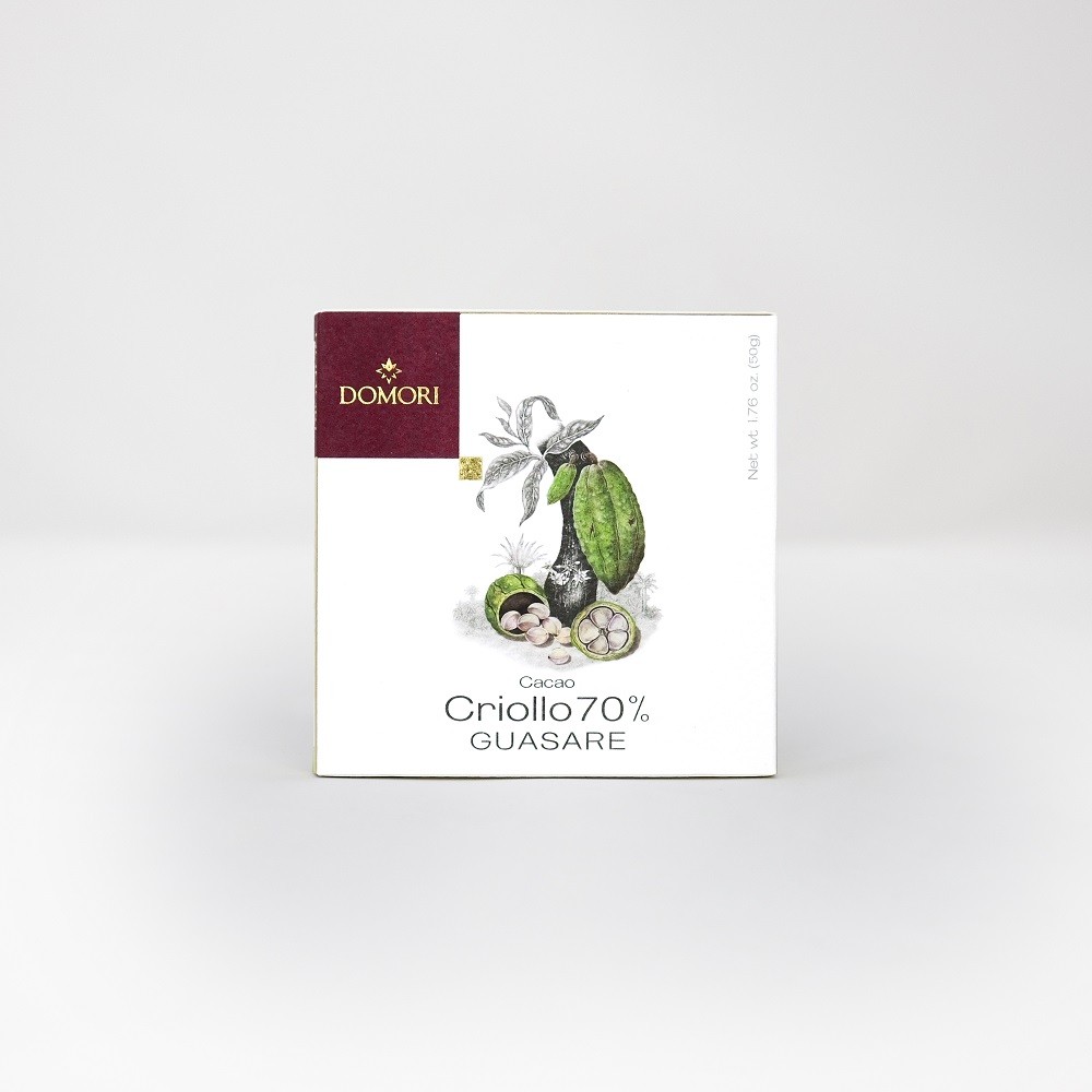 TAVOLETTA DI CIOCCOLATO: CACAO CRIOLLO GUASARE 70% 50g