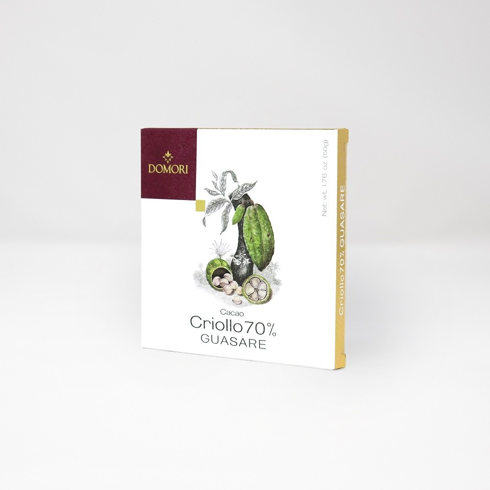 TAVOLETTA DI CIOCCOLATO: CACAO CRIOLLO GUASARE 70% 50g