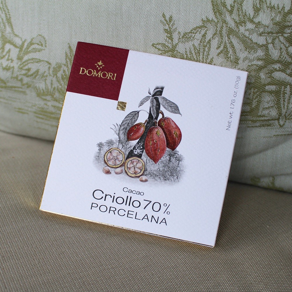 TAVOLETTA DI CIOCCOLATO: CACAO CRIOLLO PORCELLANA 70% 50g