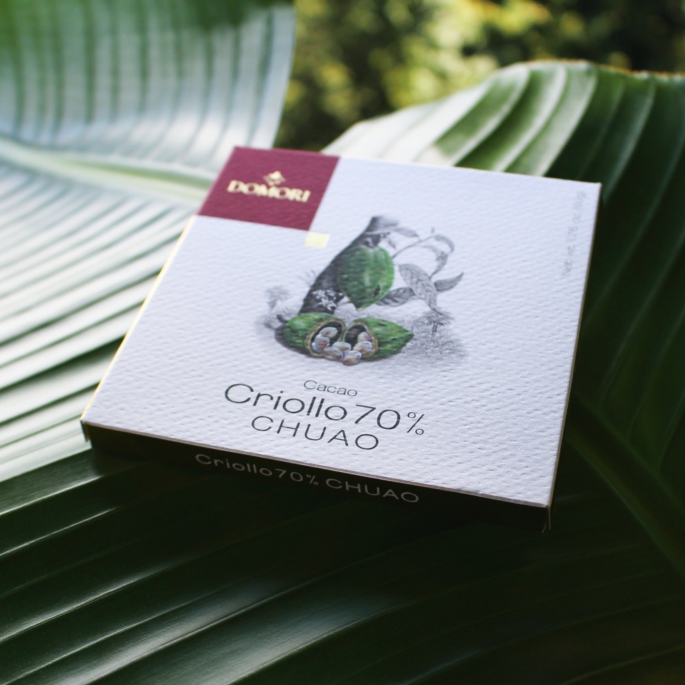 TAVOLETTA DI CIOCCOLATO: CACAO CRIOLLO CHUAO 70% 50g