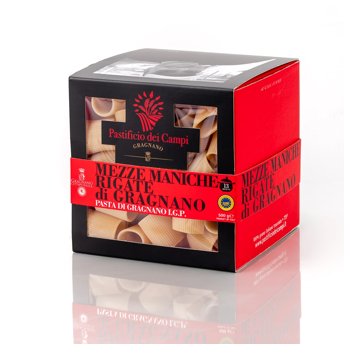 MEZZE MANICHE RIGATE DI GRAGNANO
