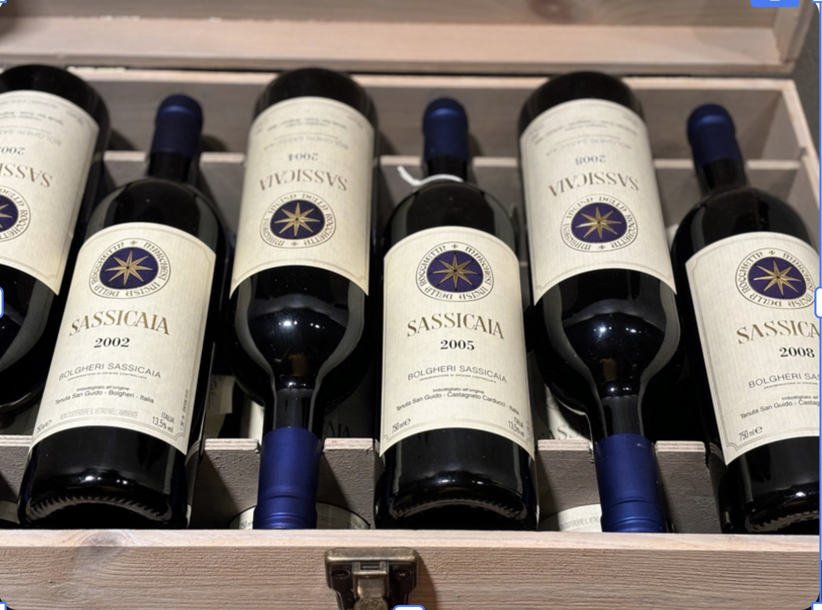 Tenuta San Guido Sassicaia Edizione Limitata 12 Bottiglie 