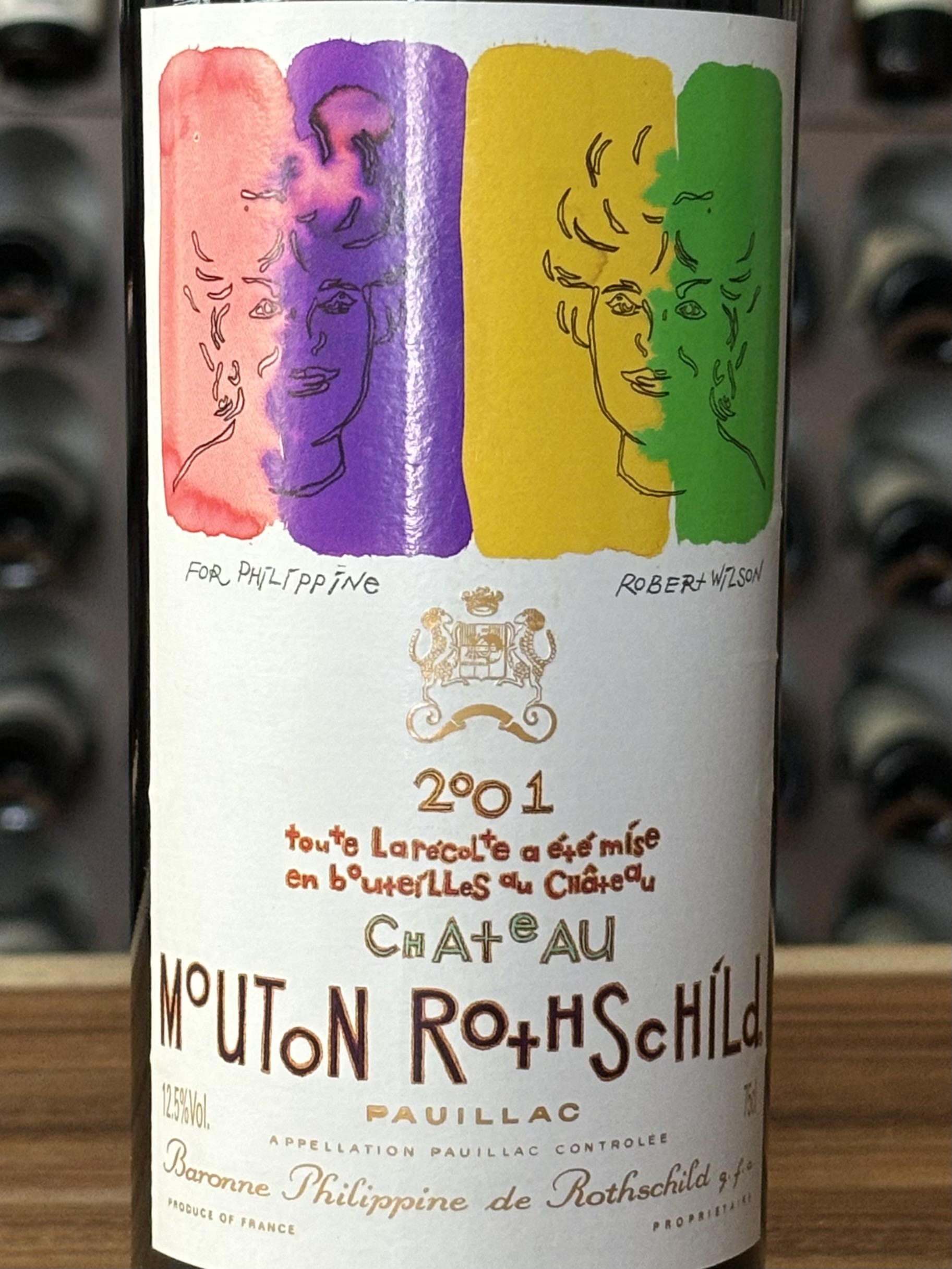 Château Mouton Rothshild Premier Cru 2001