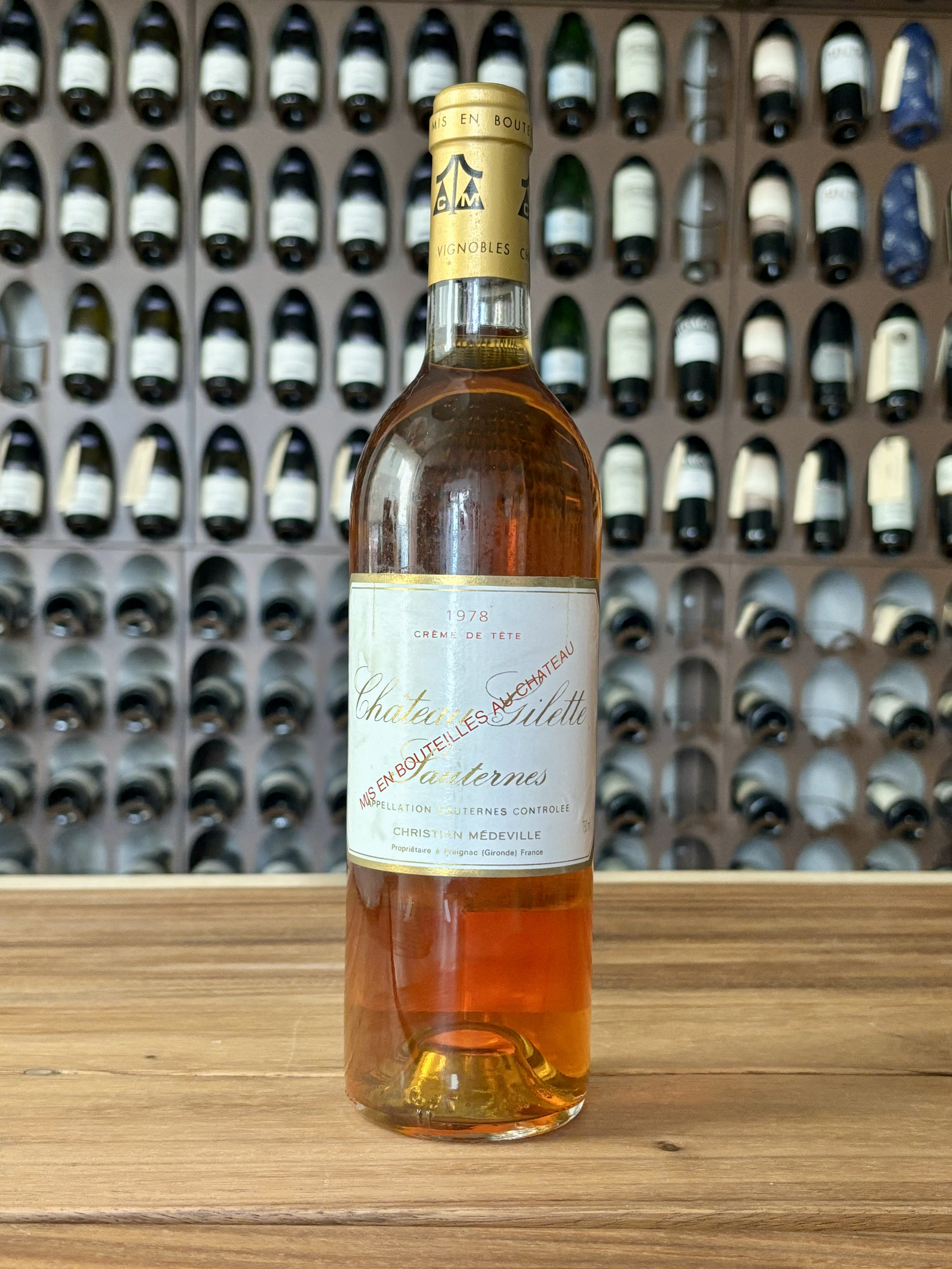 Château Gilette Crème de Tête 1978