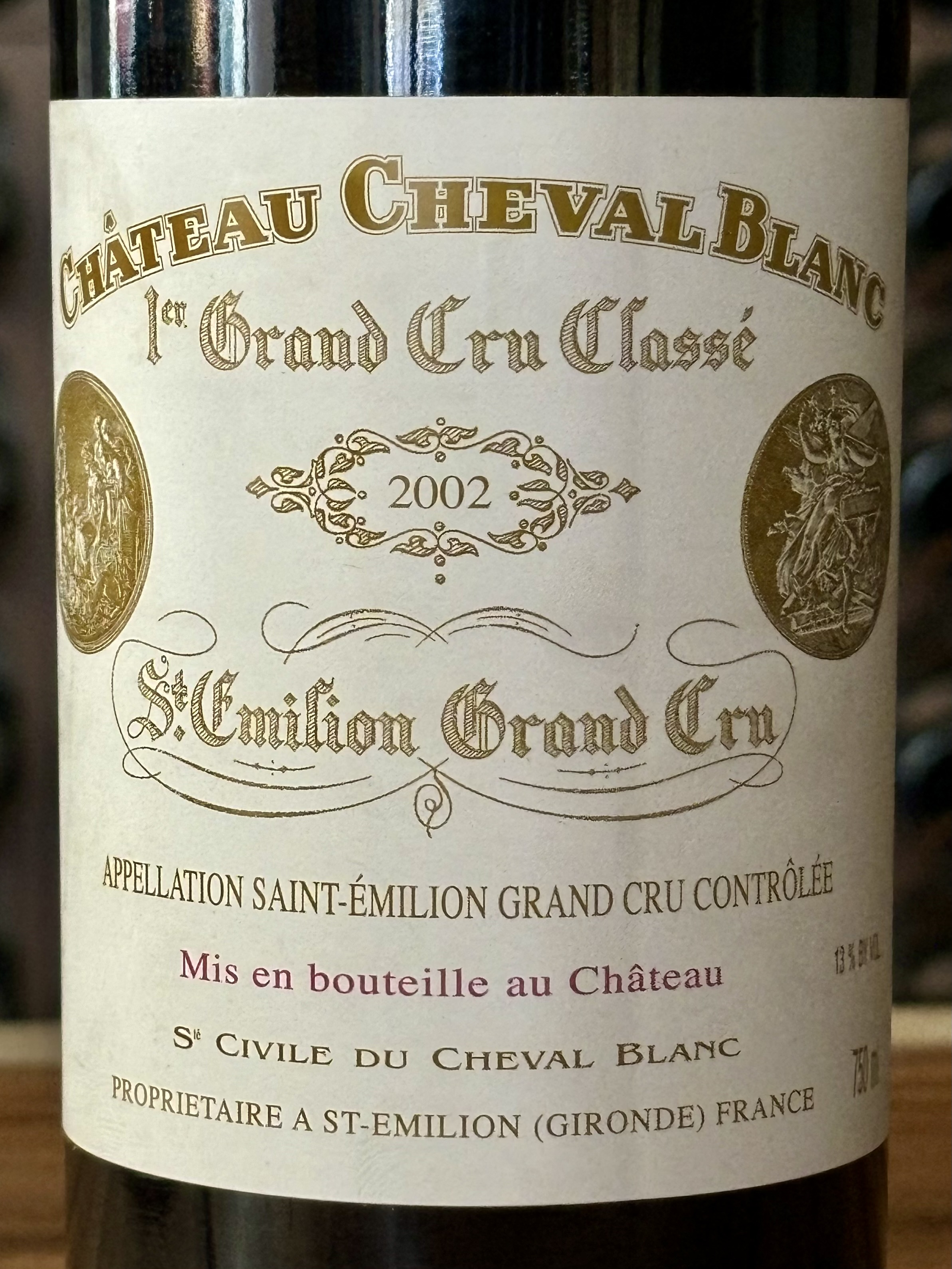 Château Cheval Blanc Premier Grand Cru Classé 2002