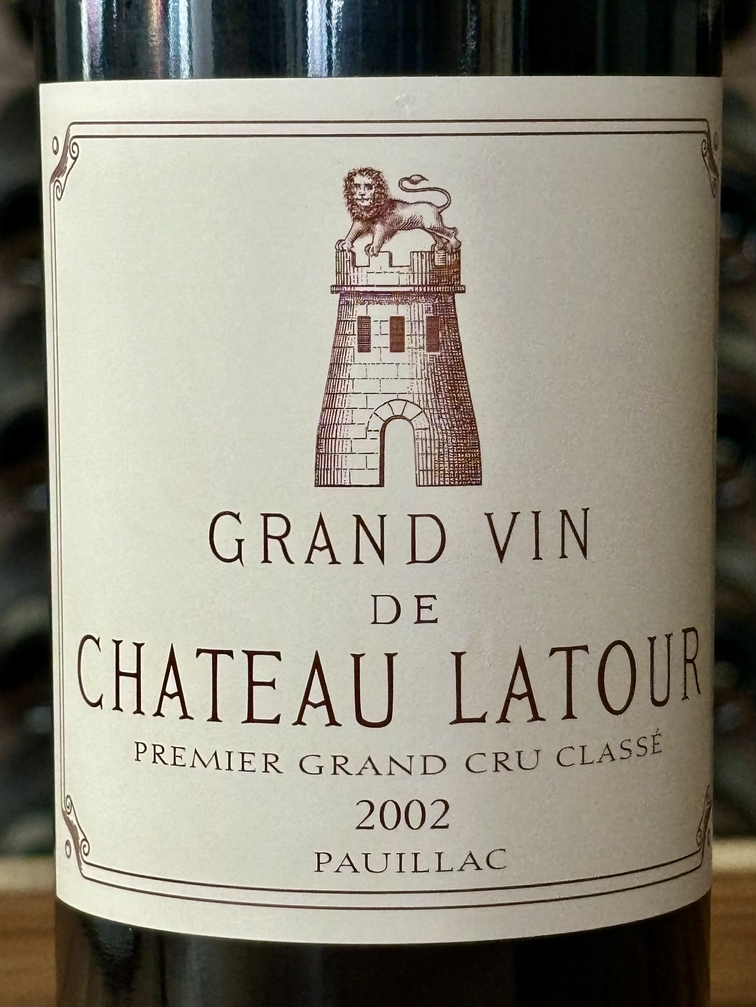 Château Latour Premier Grand Cru Classé 2002
