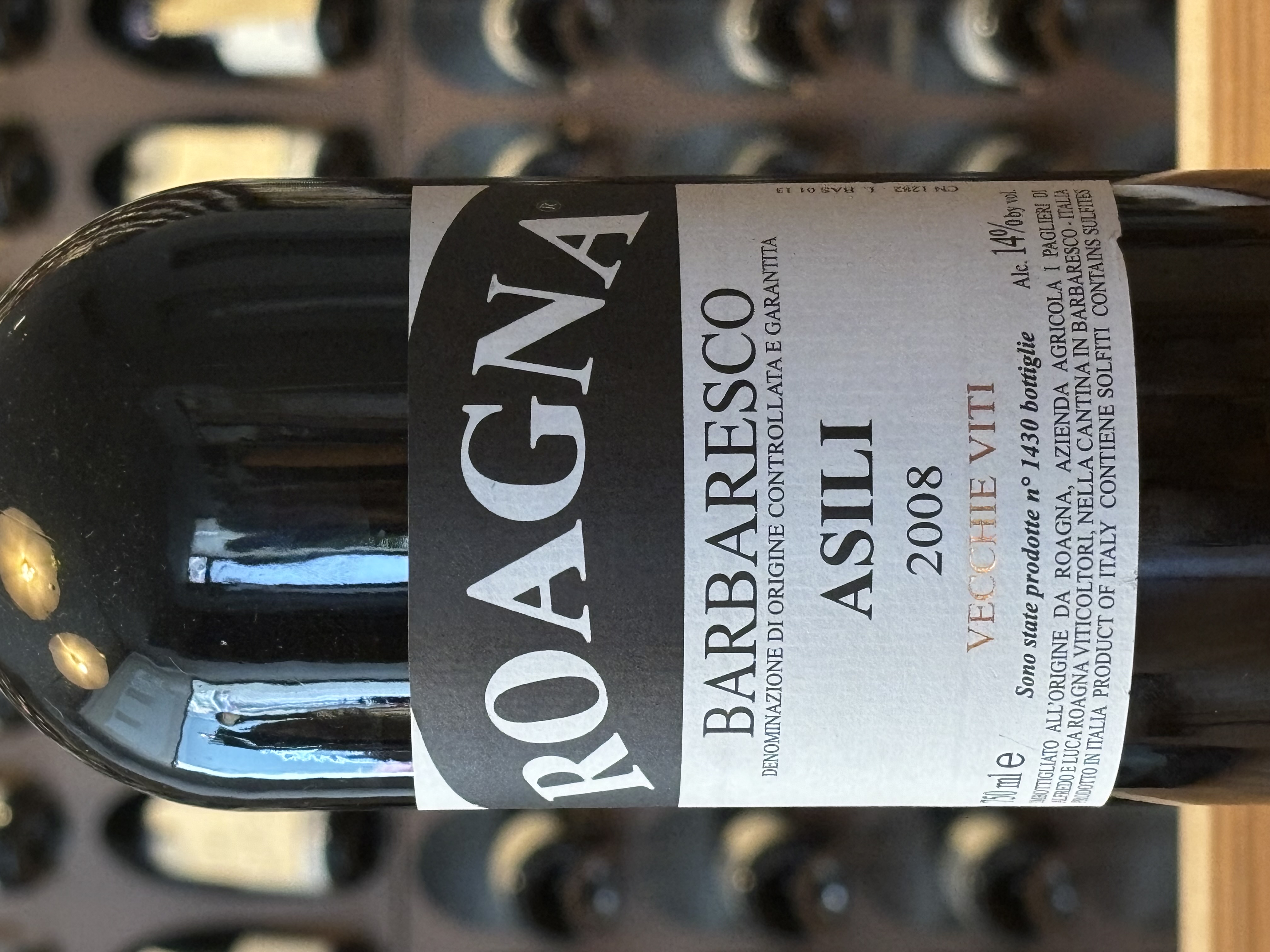 Roagna Asili Vecchie Viti Barbaresco DOCG 2008
