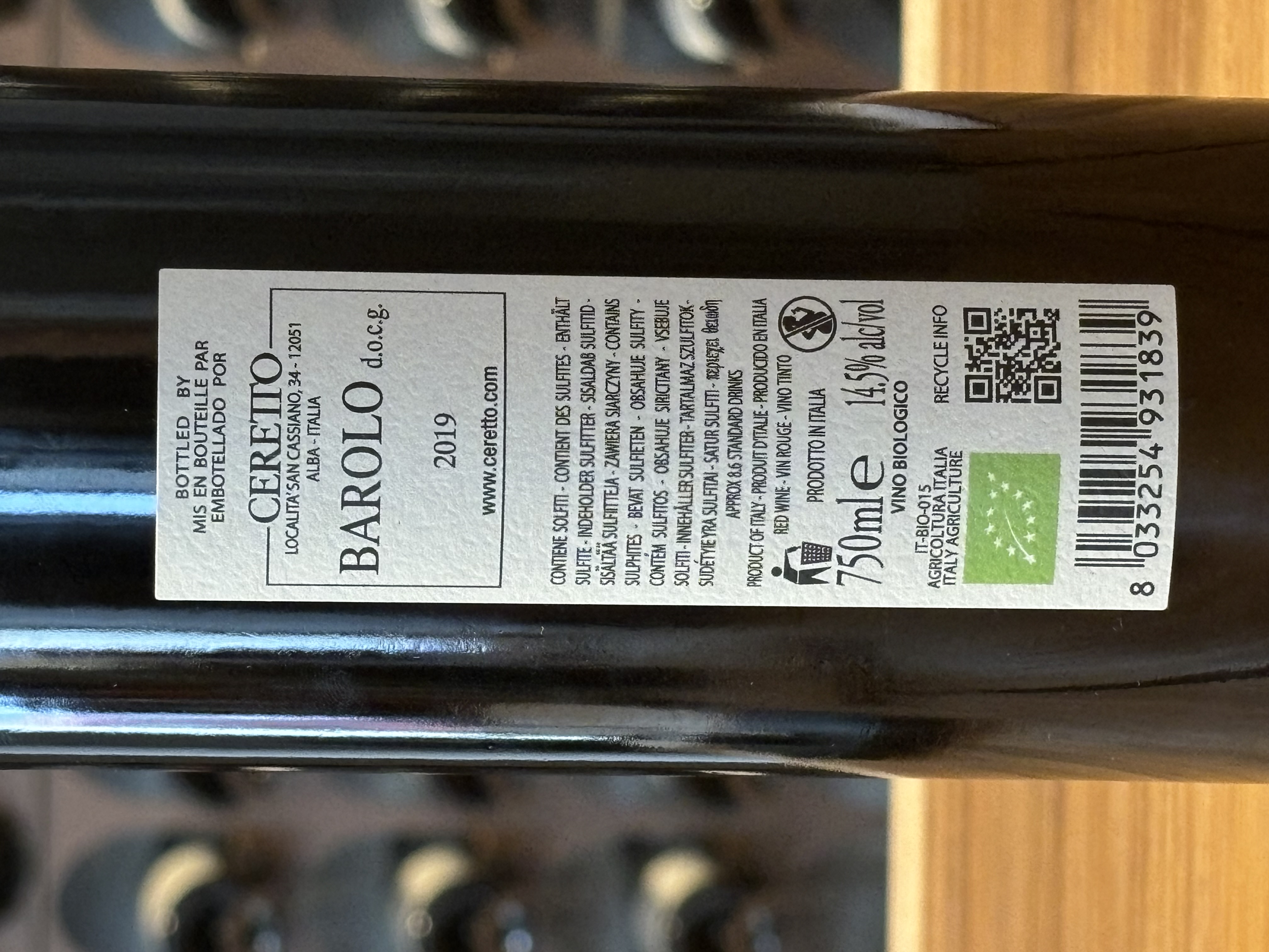 Ceretto Barolo DOCG 2019 