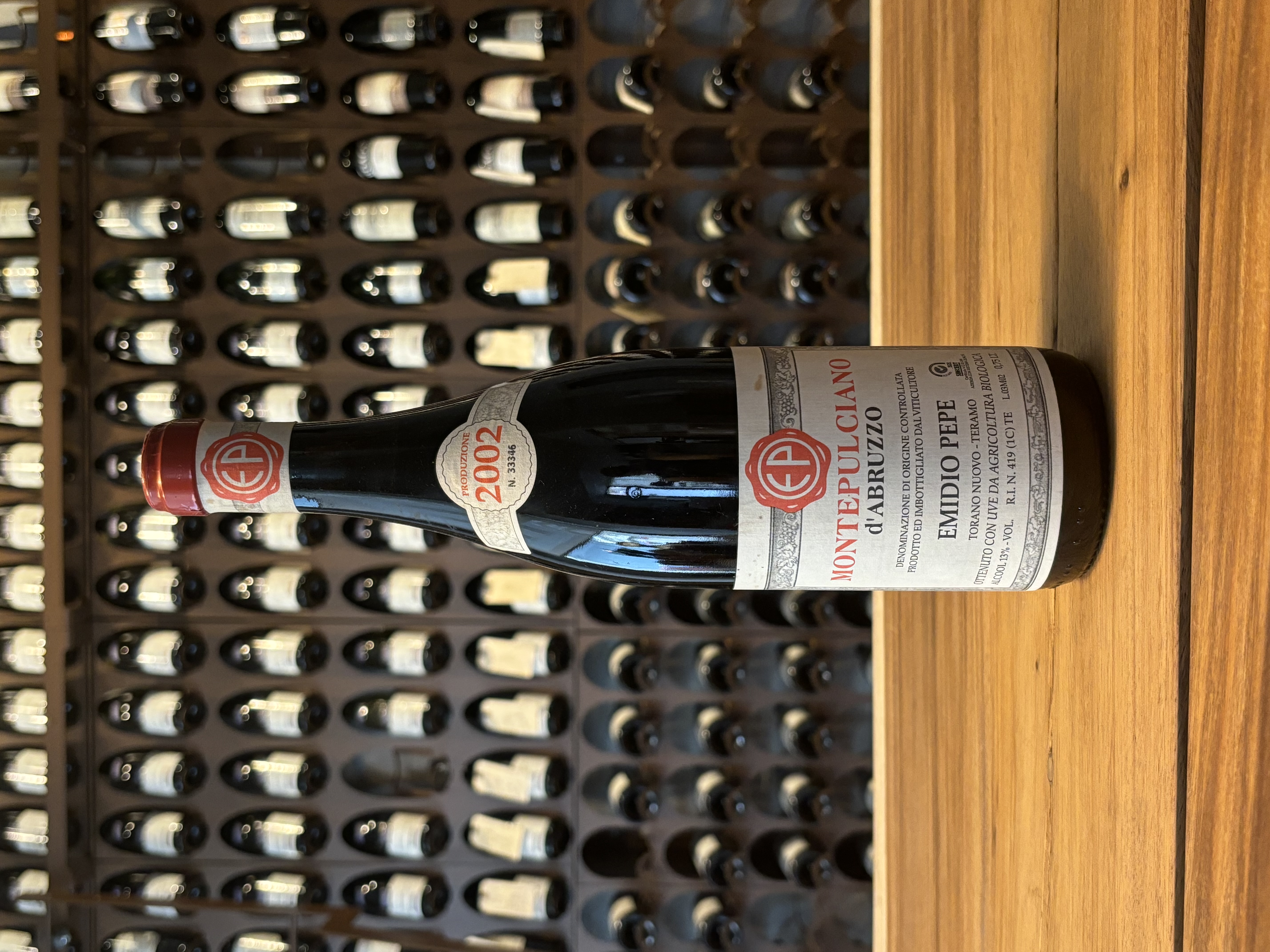 Emidio Pepe Montepulciano d'Abruzzo DOC 2002