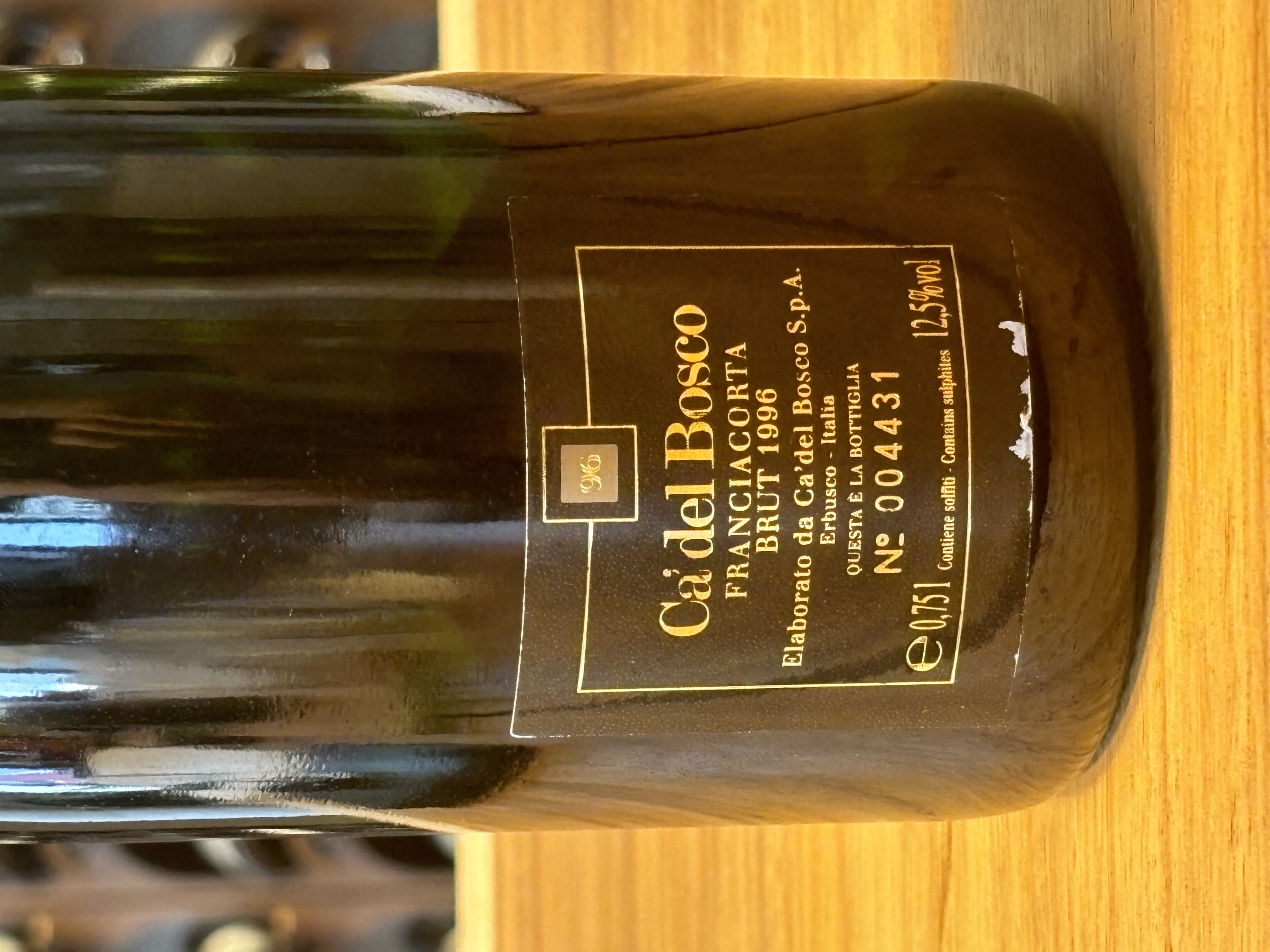 Cà del Bosco Decennale Millesimato 1996