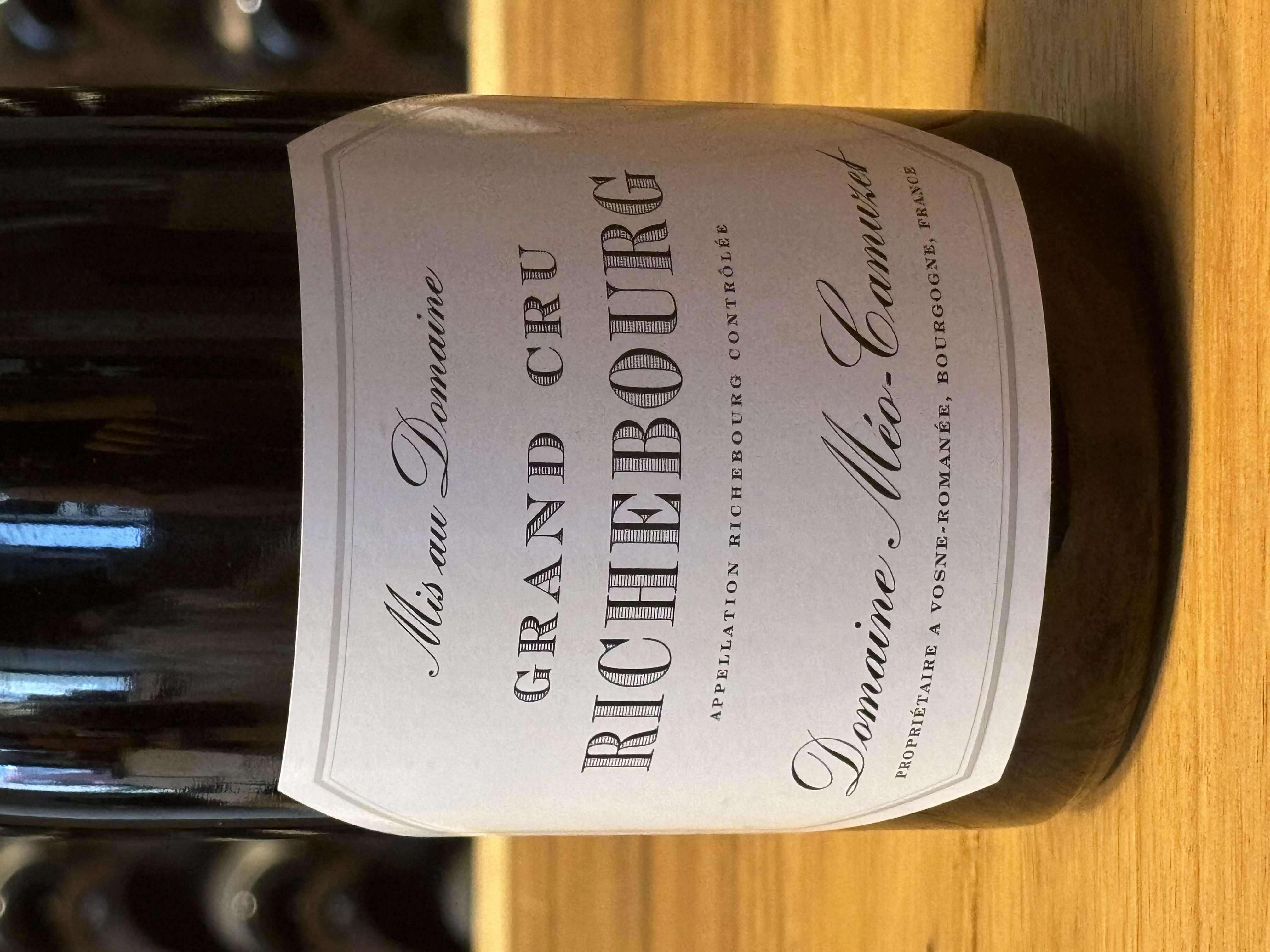 Domaine Meo Camuzet Richebourg Grand Cru 2007