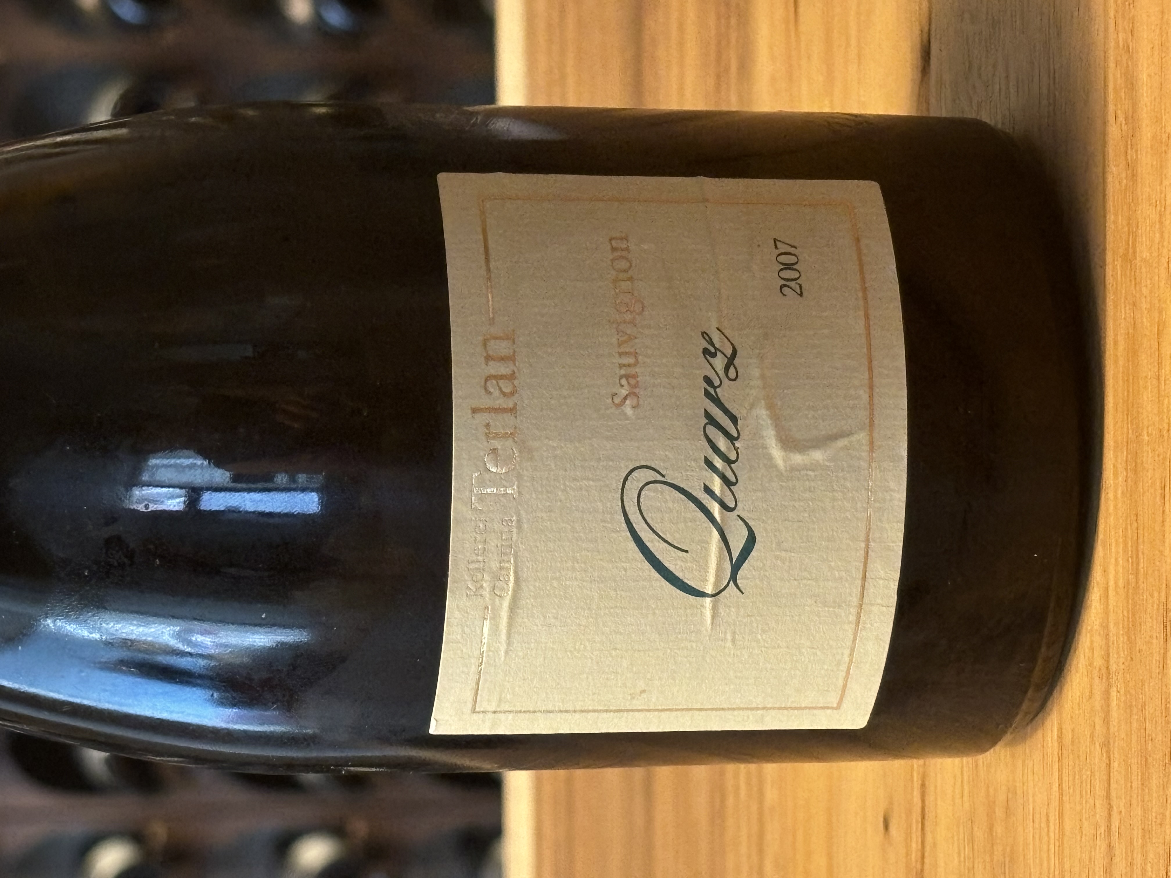 Terlano Kellerei Terlan Quarz Sauvignon Blanc 2007