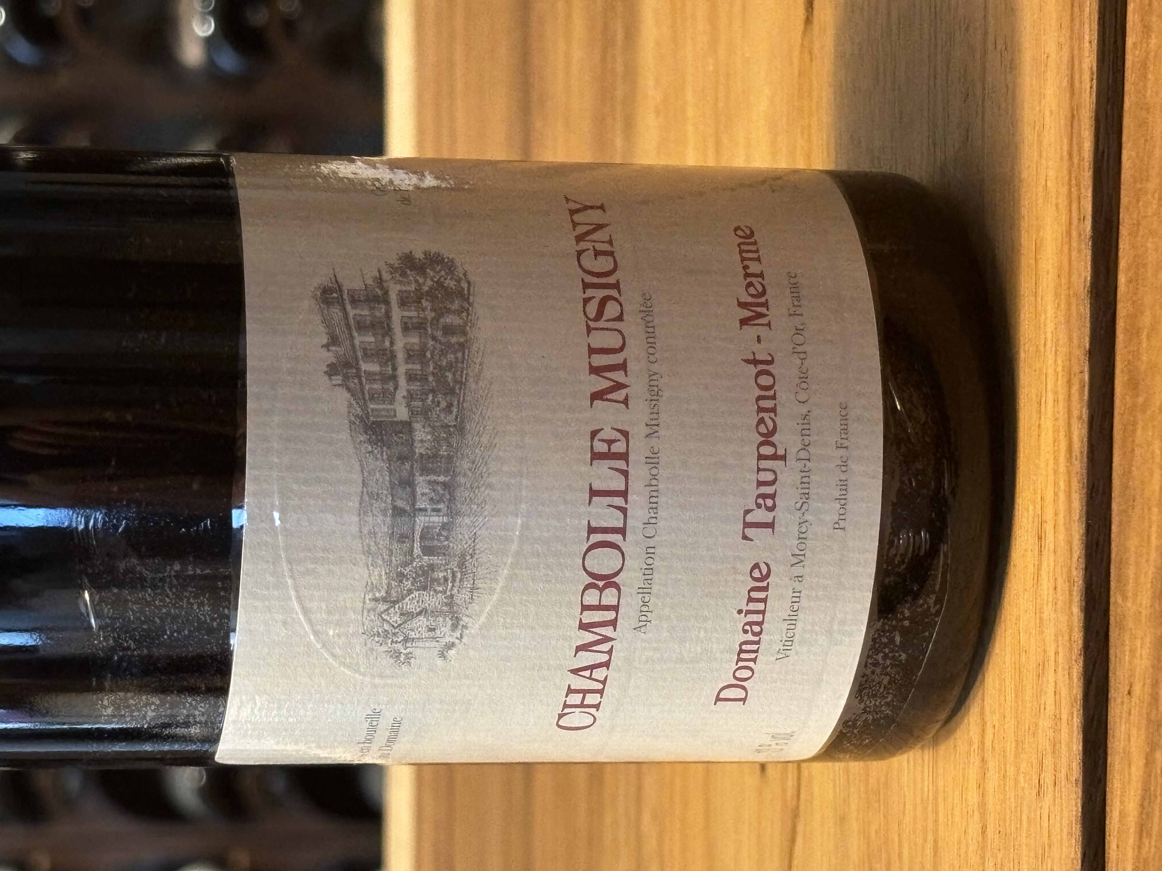 Domaine Taupenot Merme Chambolle Musigny 2011