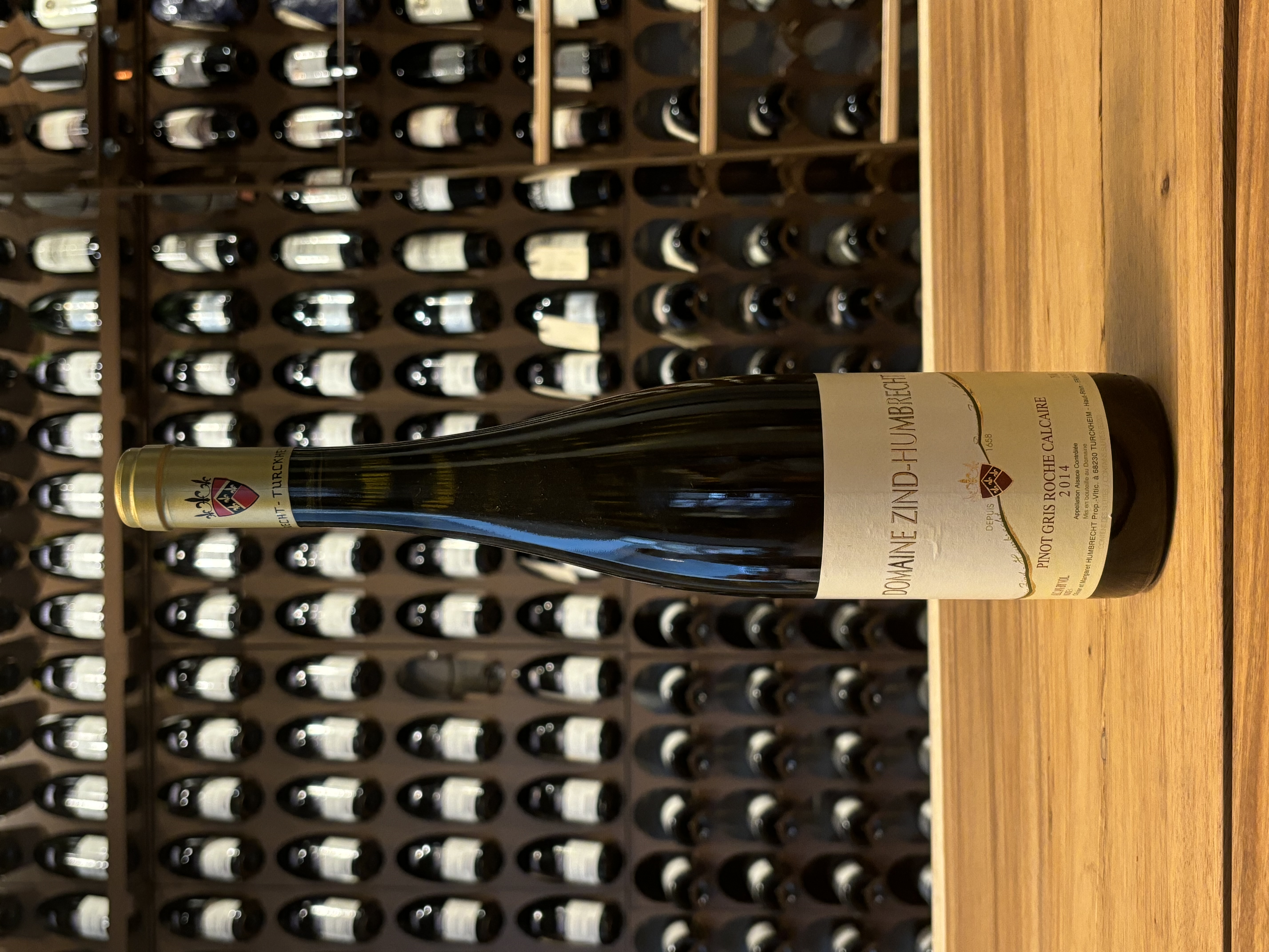 Domaine Zind Humbrecht Pinot Gris Roche Calcaire 2014