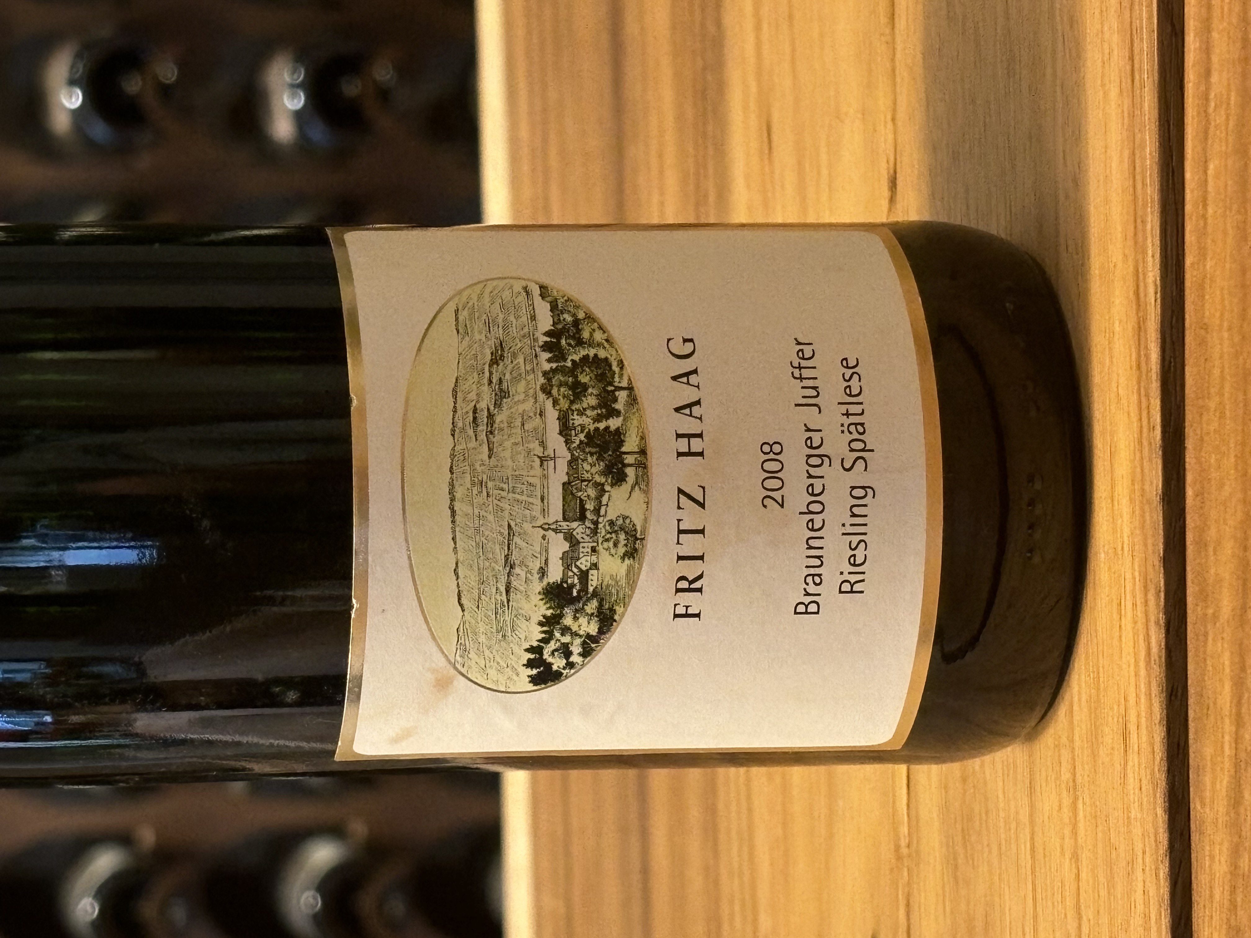 Fritz Haag Brauneberger Juffer Riesling Spätlese 2008