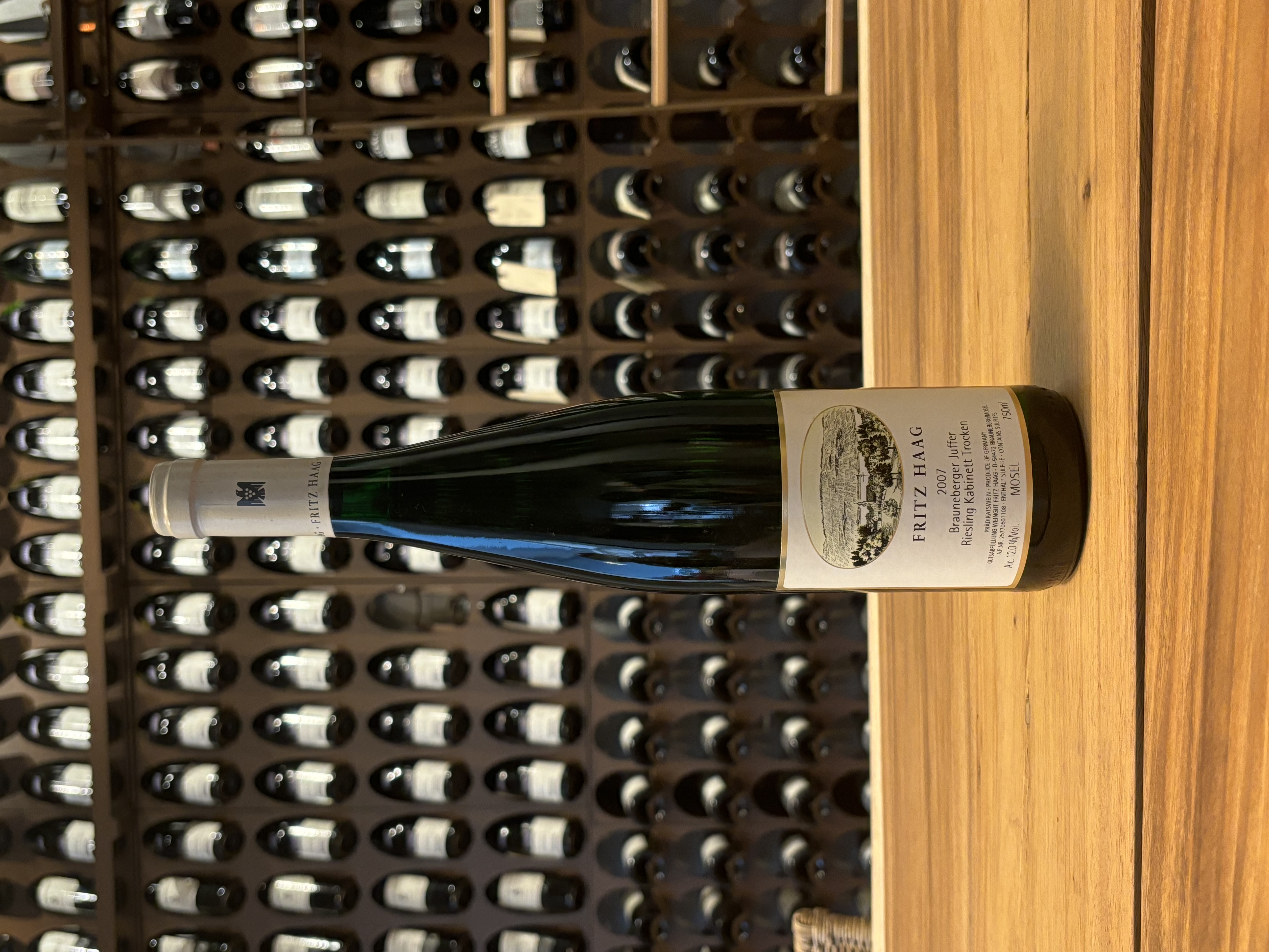 Fritz Haag Brauneberger Juffer Riesling Kabinett Trocken 2007