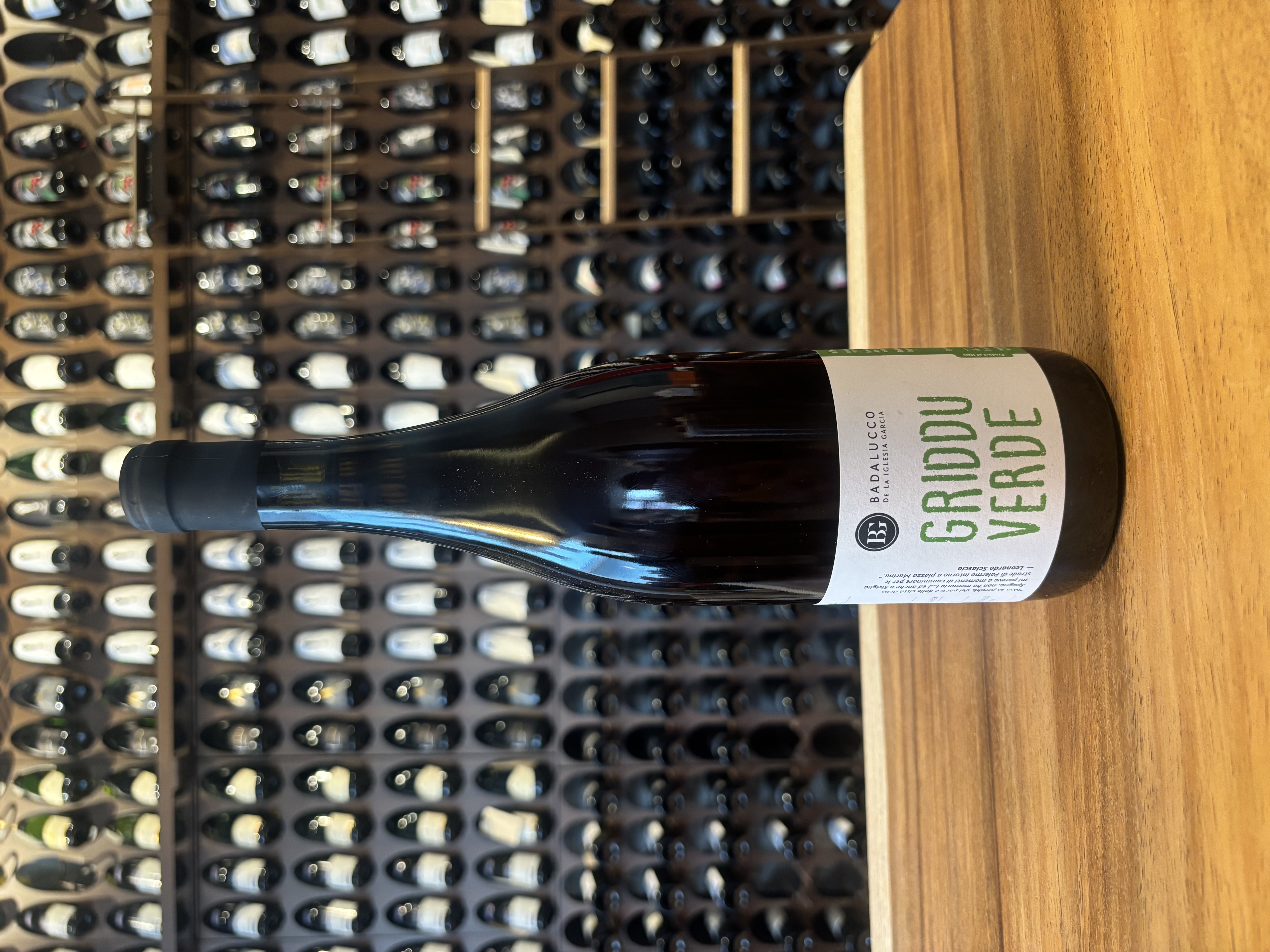 Badalucco De la Iglesia Garcia Griddu Verde 2023