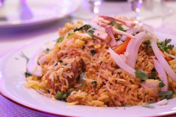 Crevettes Biryani
