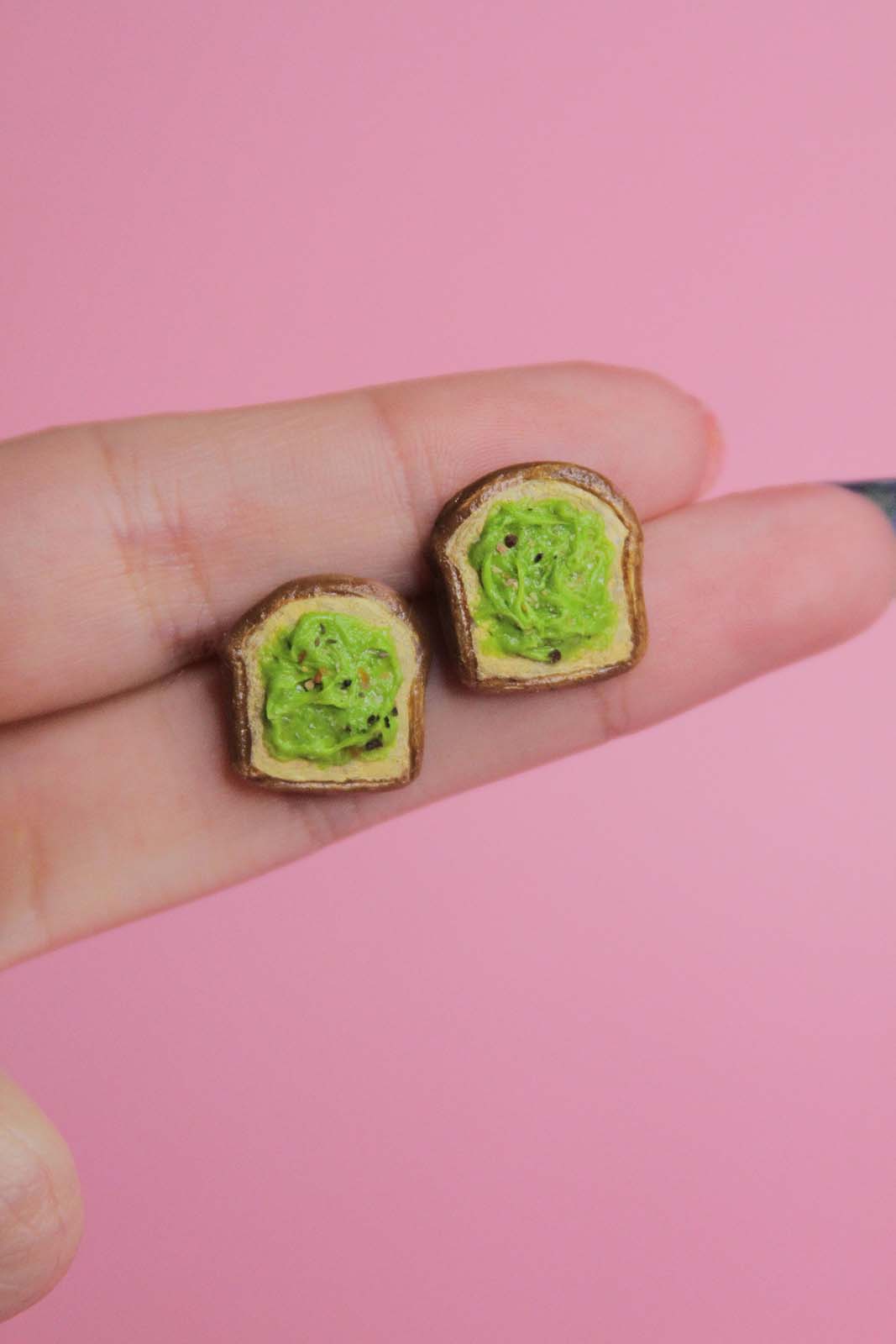 Avocado Toast Earrings