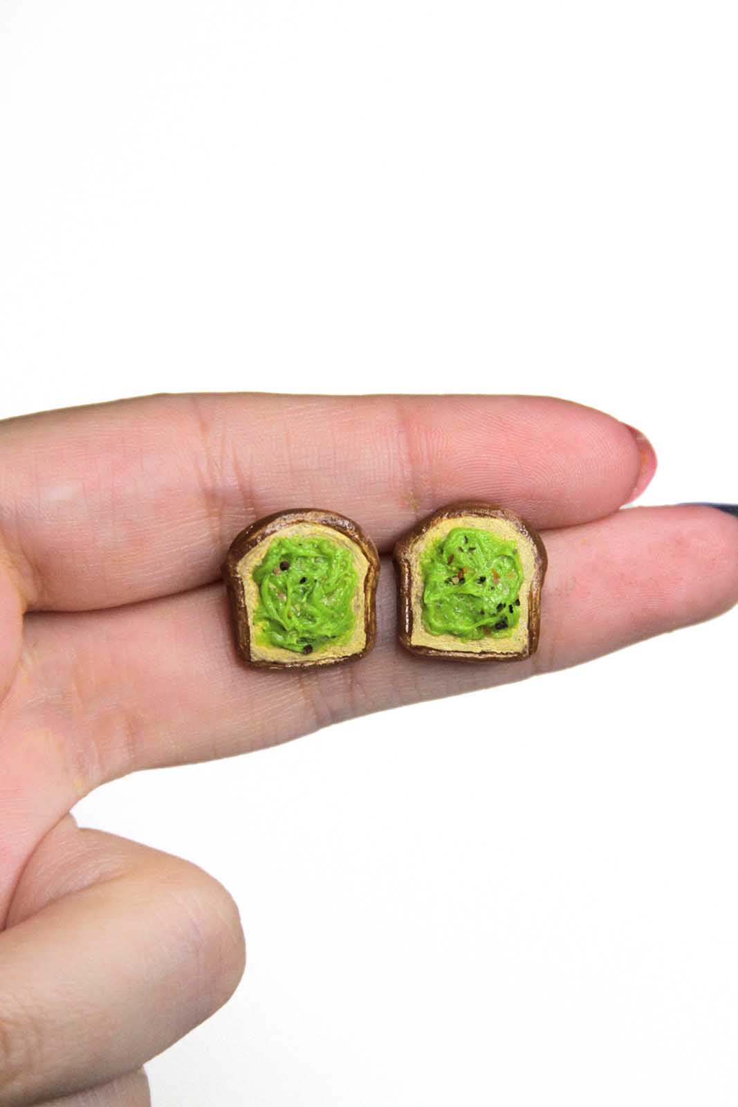 Avocado Toast Earrings