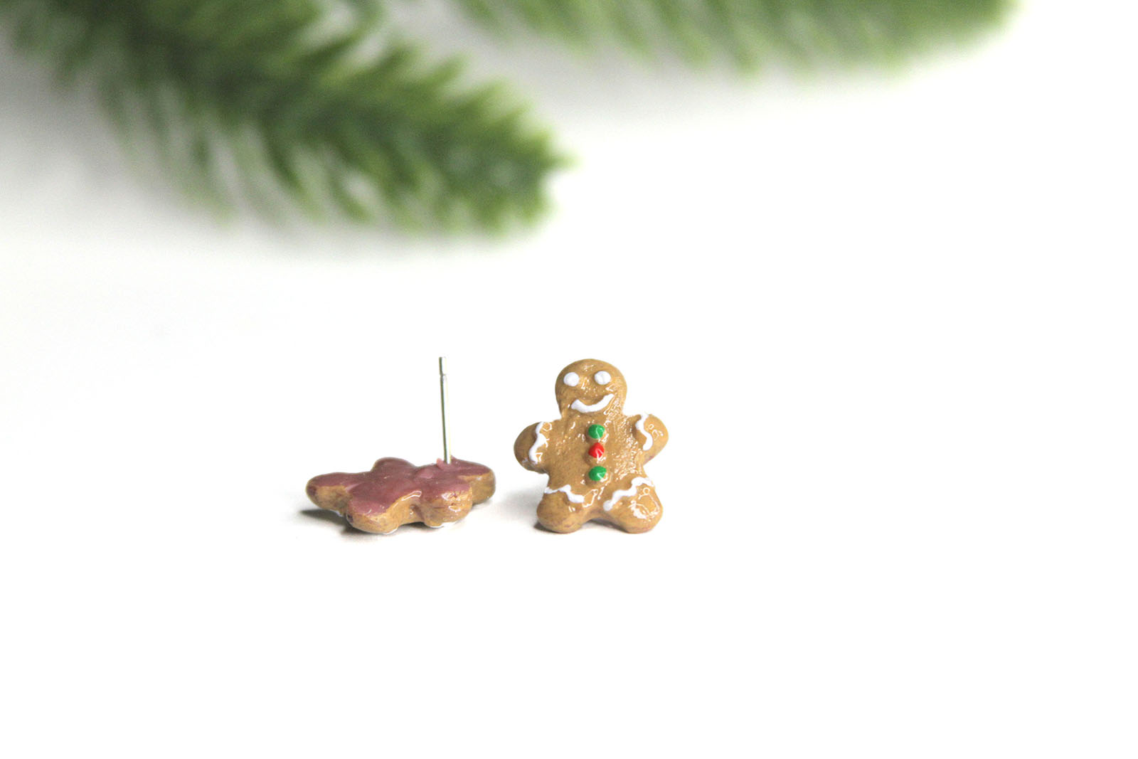 Gingerbread Cookie Earrings