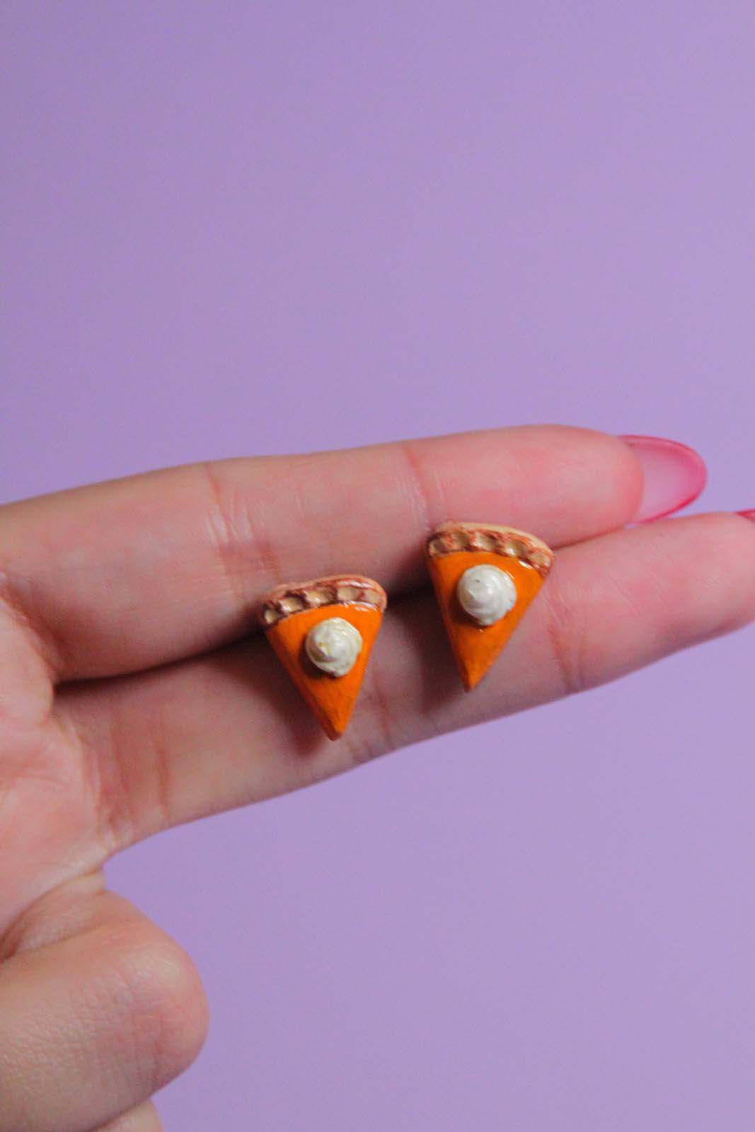 Pumpkin Pie Earrings
