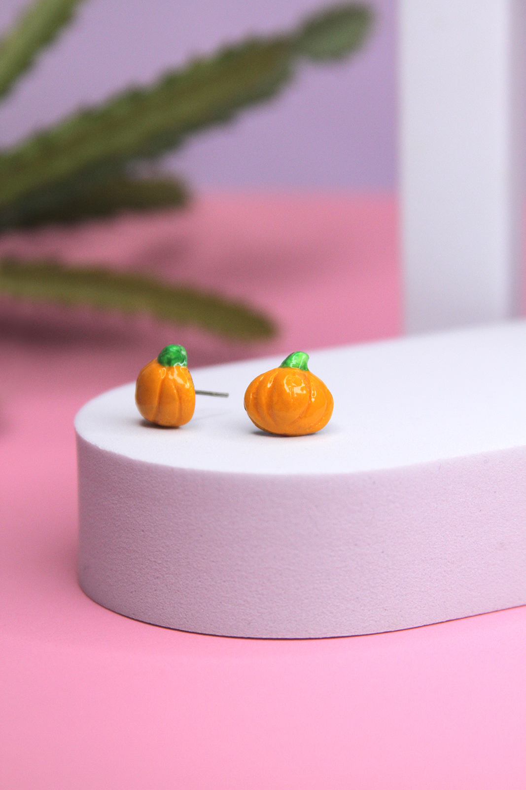 Pumpkin Earrings