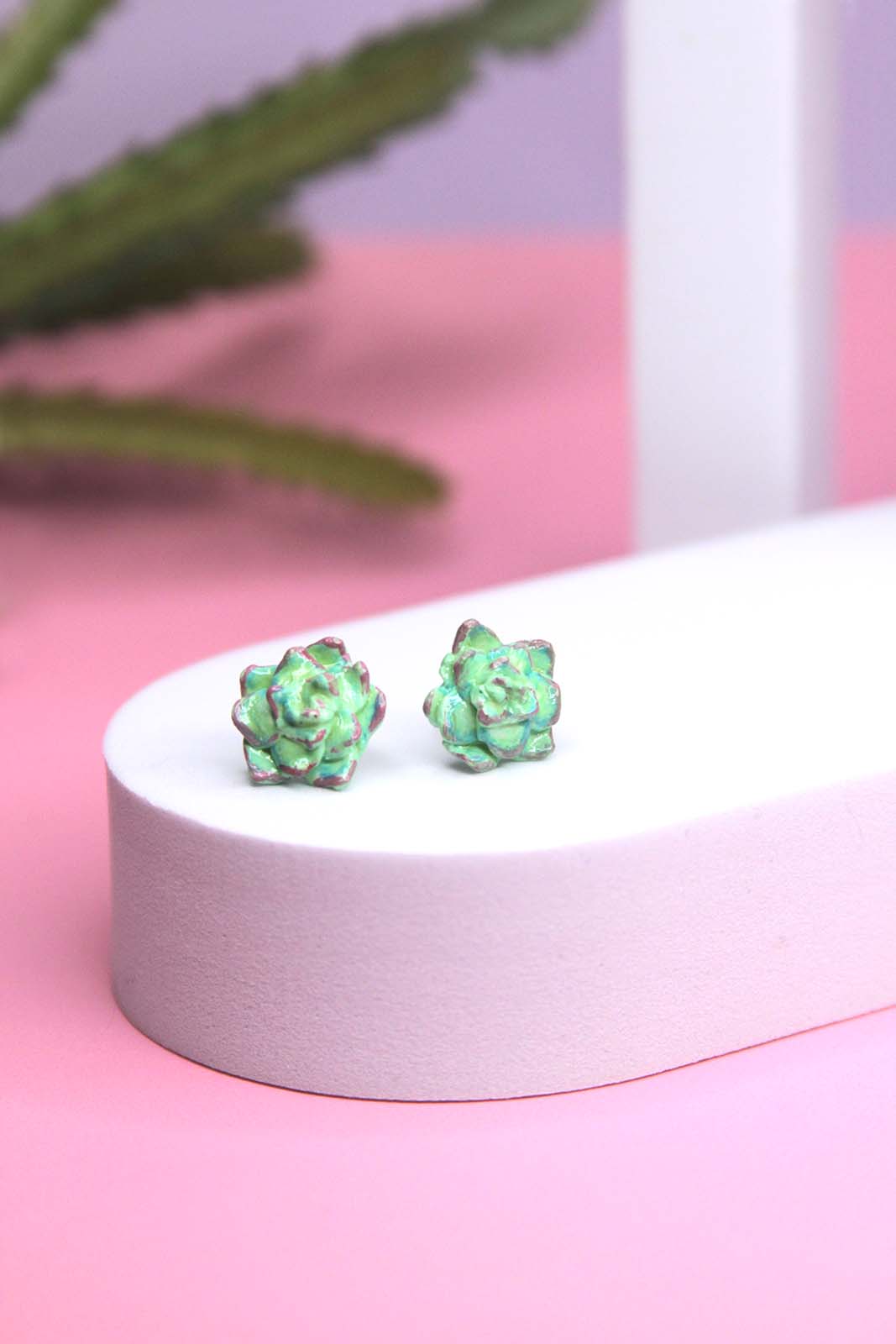 Succulent Earrings