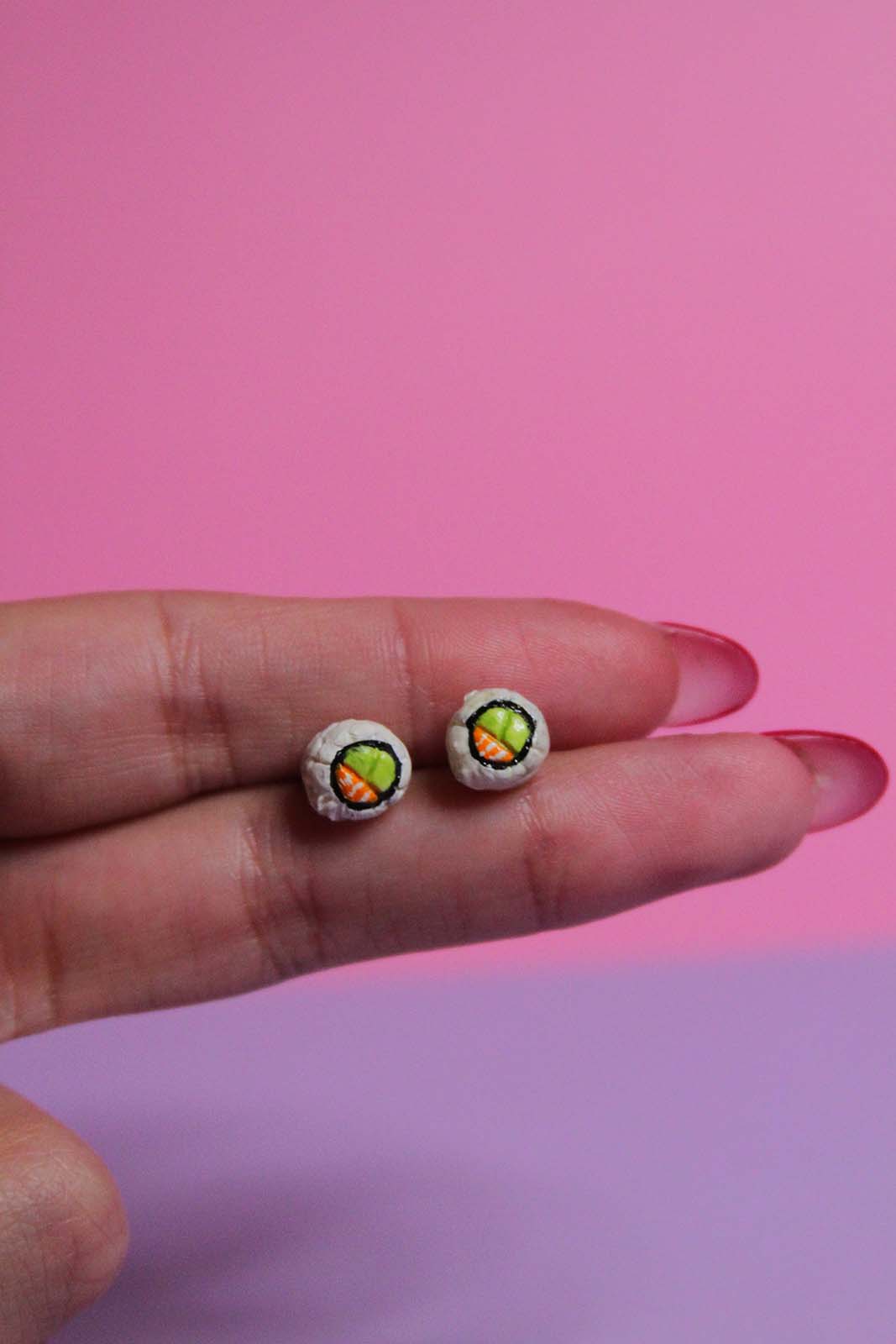 Maki Sushi Earrings