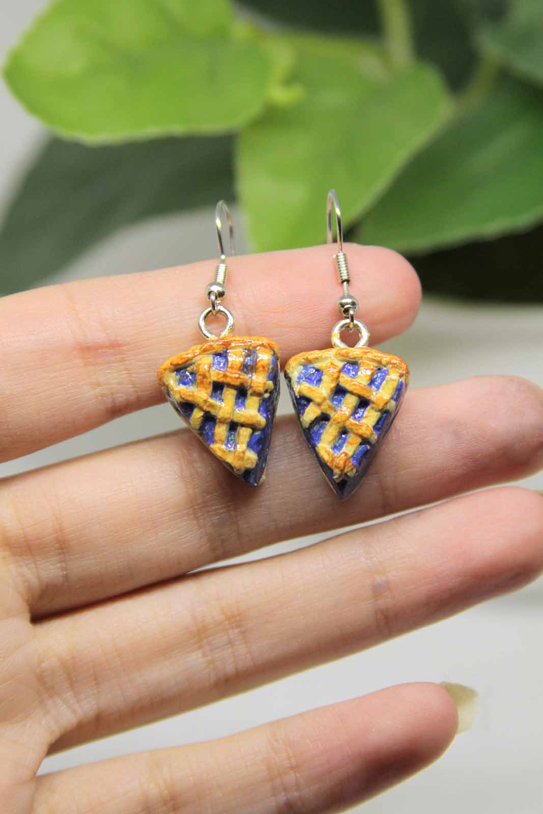 Blueberry Pie Earrings