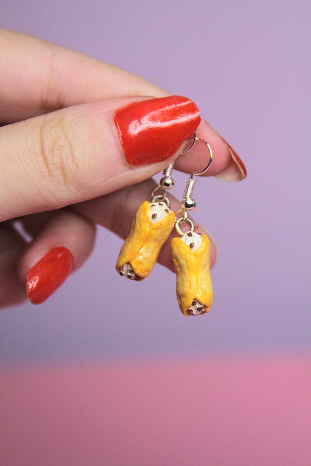 Cannoli Earrings 