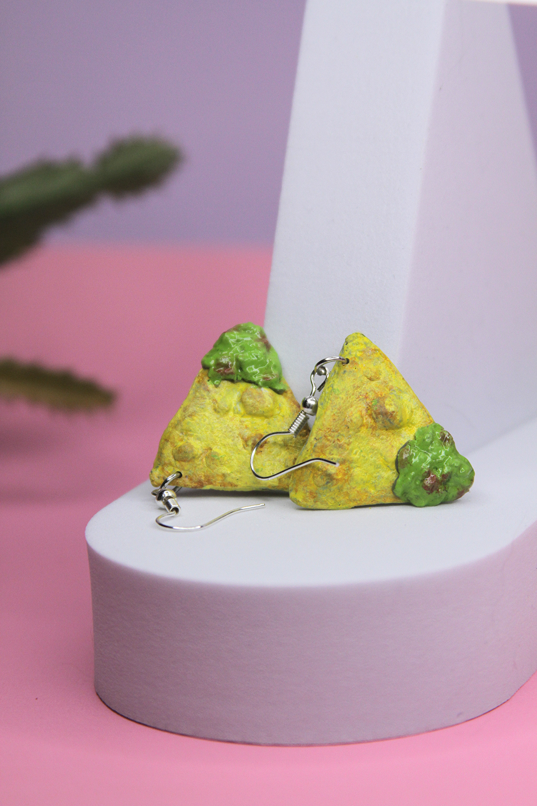 Guacamole and Chip Earrings