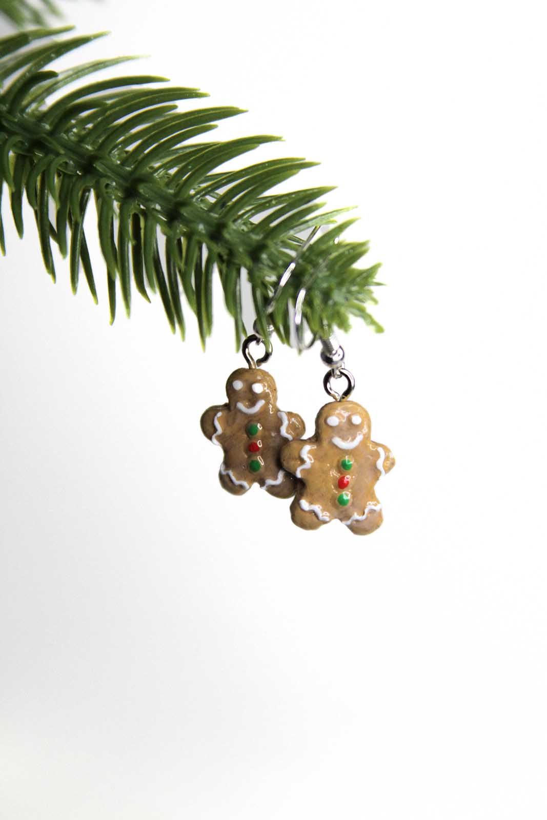 Gingerbread Cookie Earrings