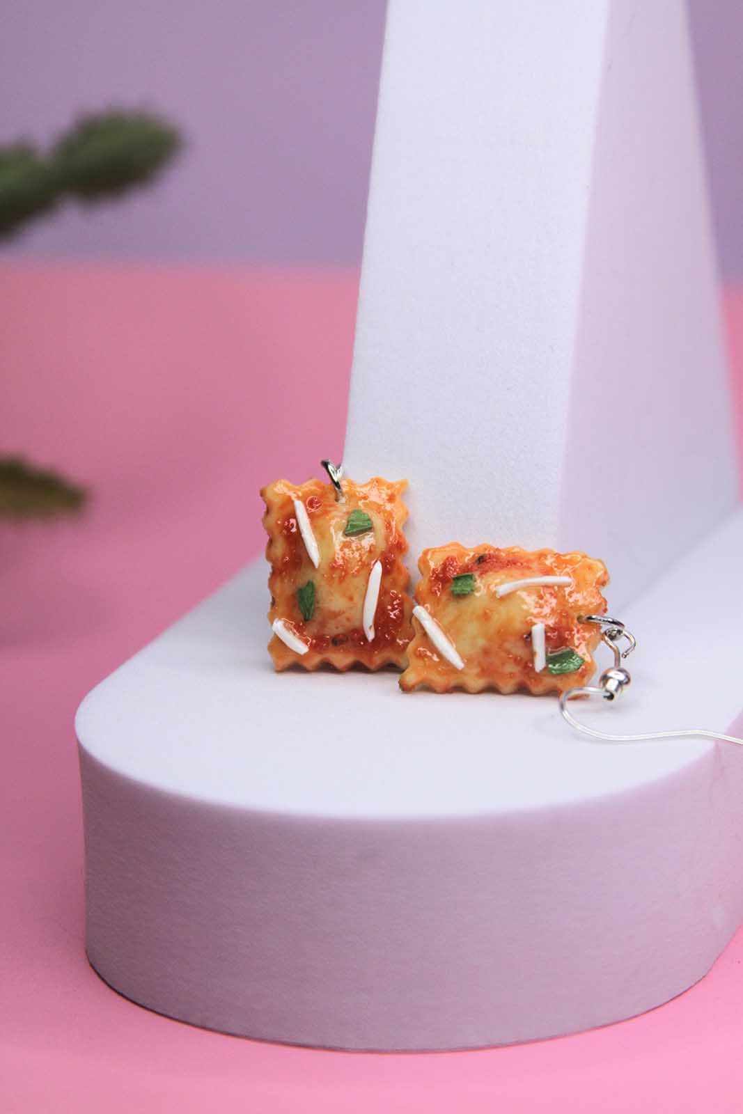 Ravioli Earrings