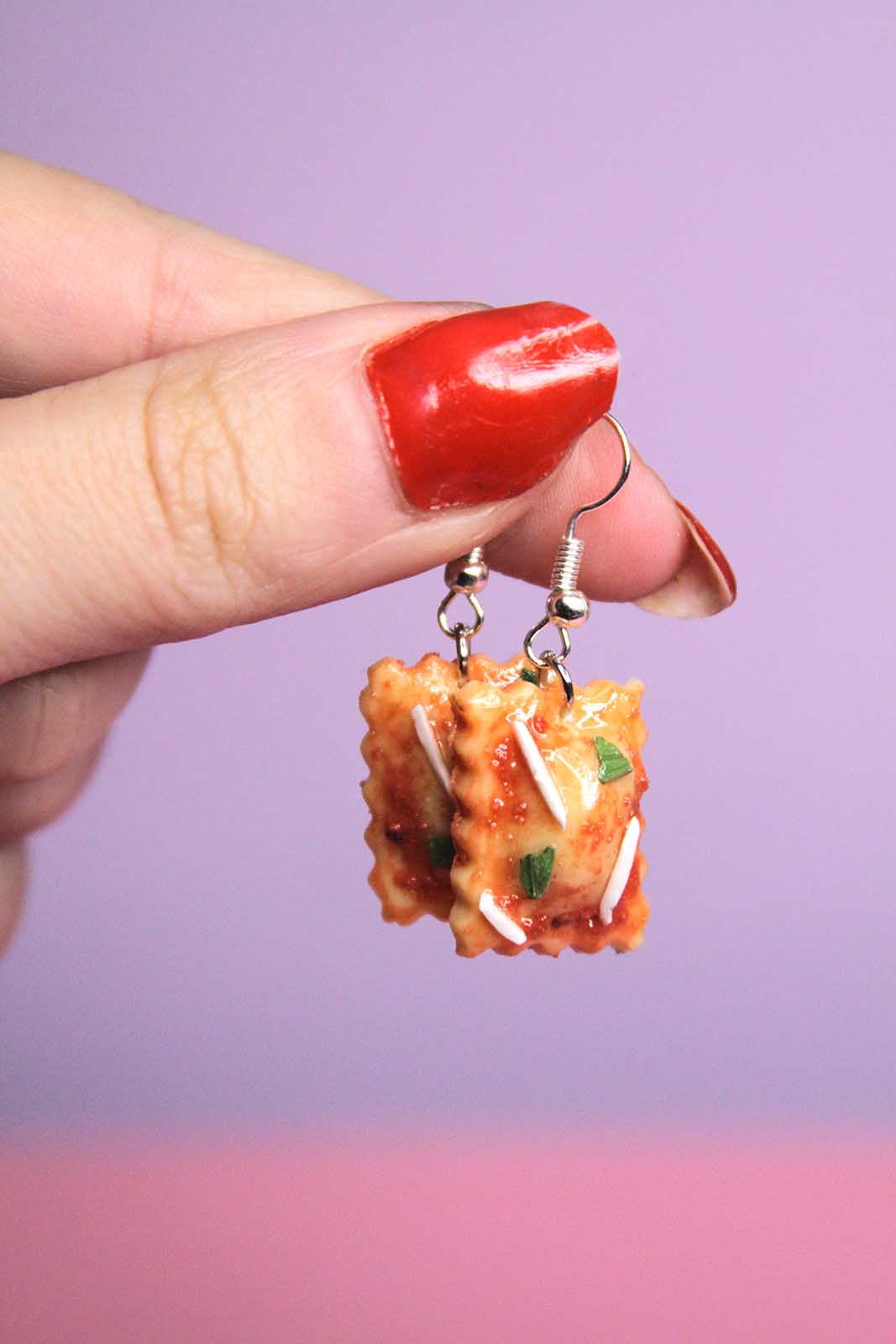 Ravioli Earrings
