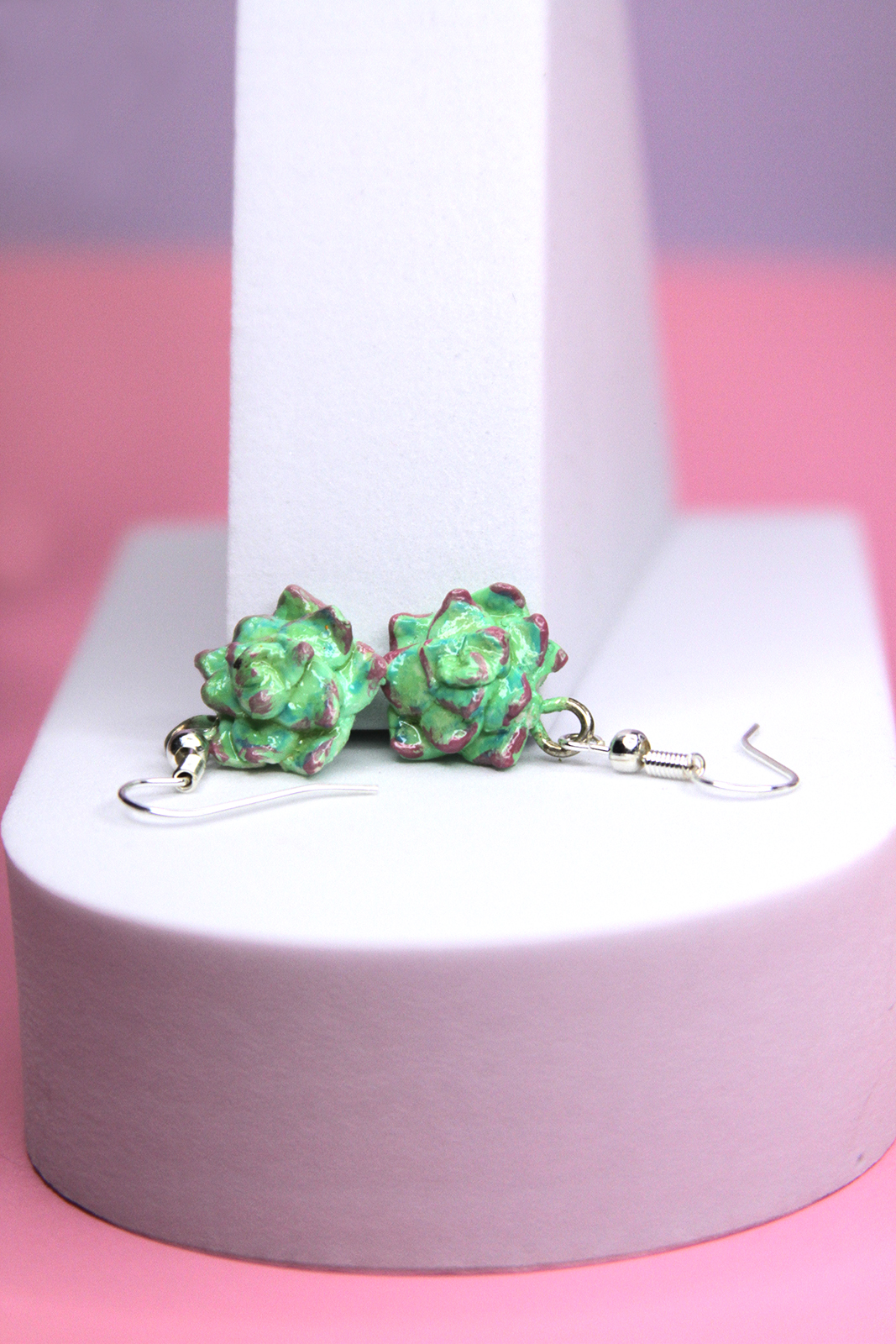 Succulent Earrings
