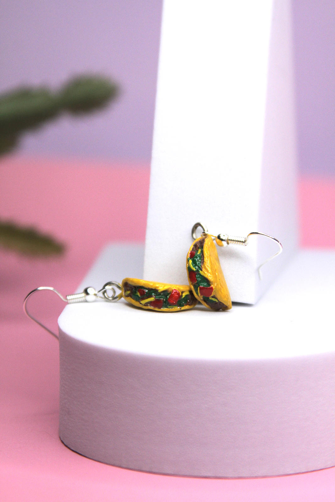 Taco Earrings