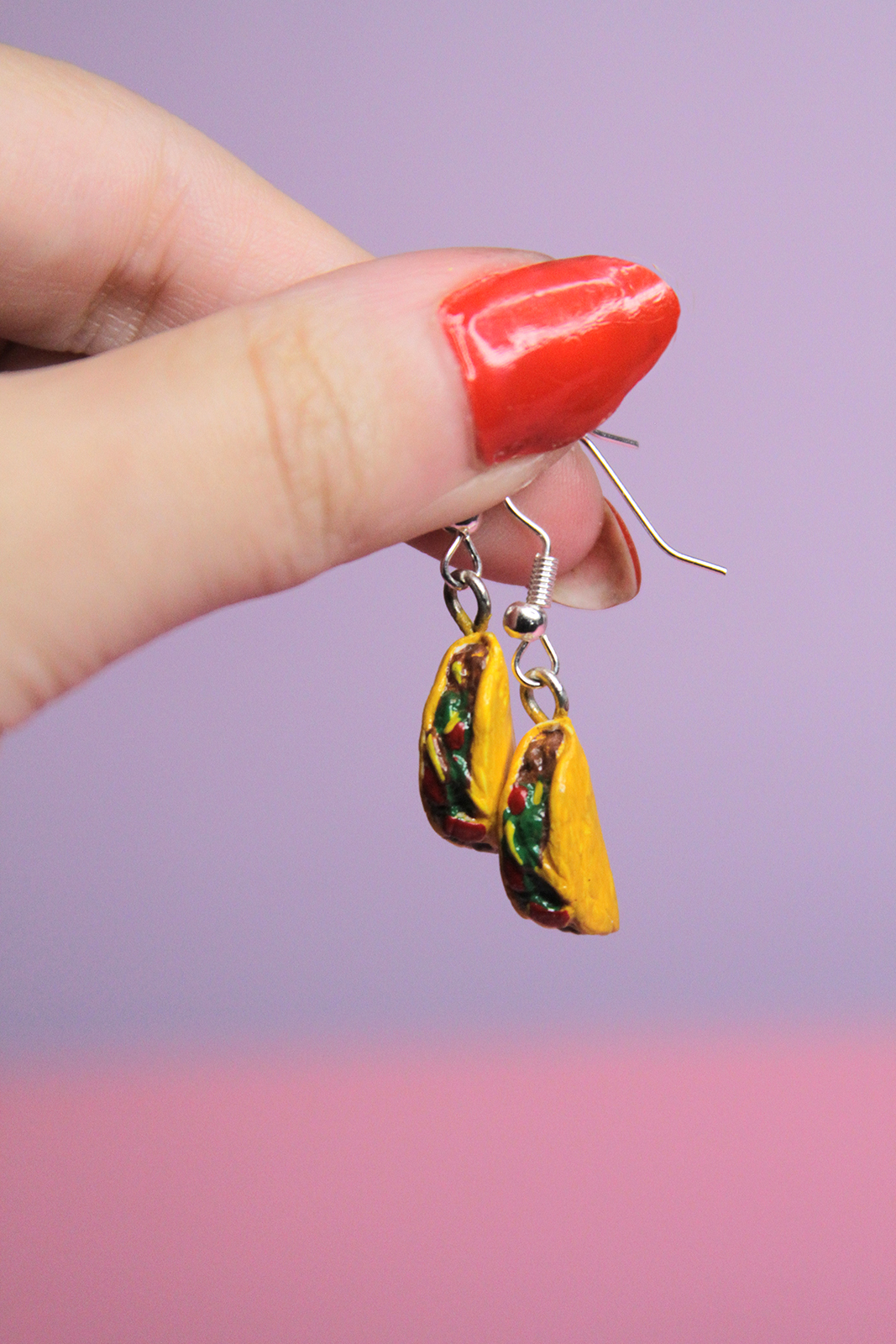 Taco Earrings