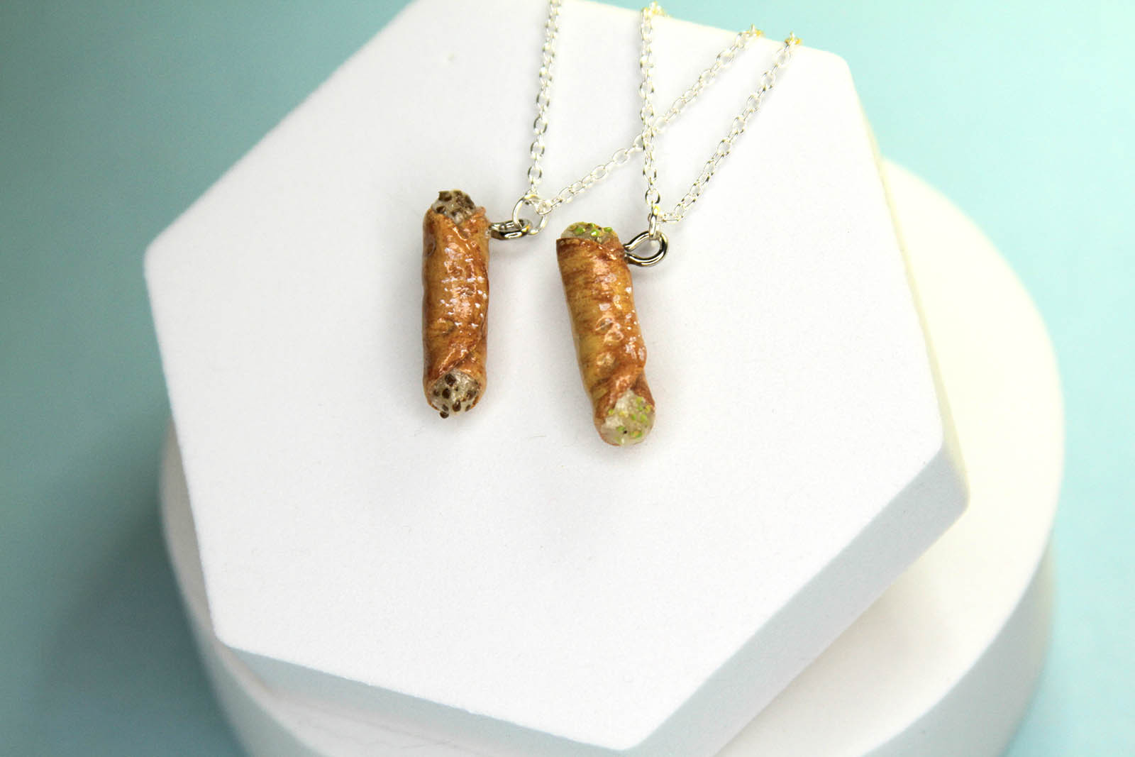 Cannoli Friendship Necklace Set