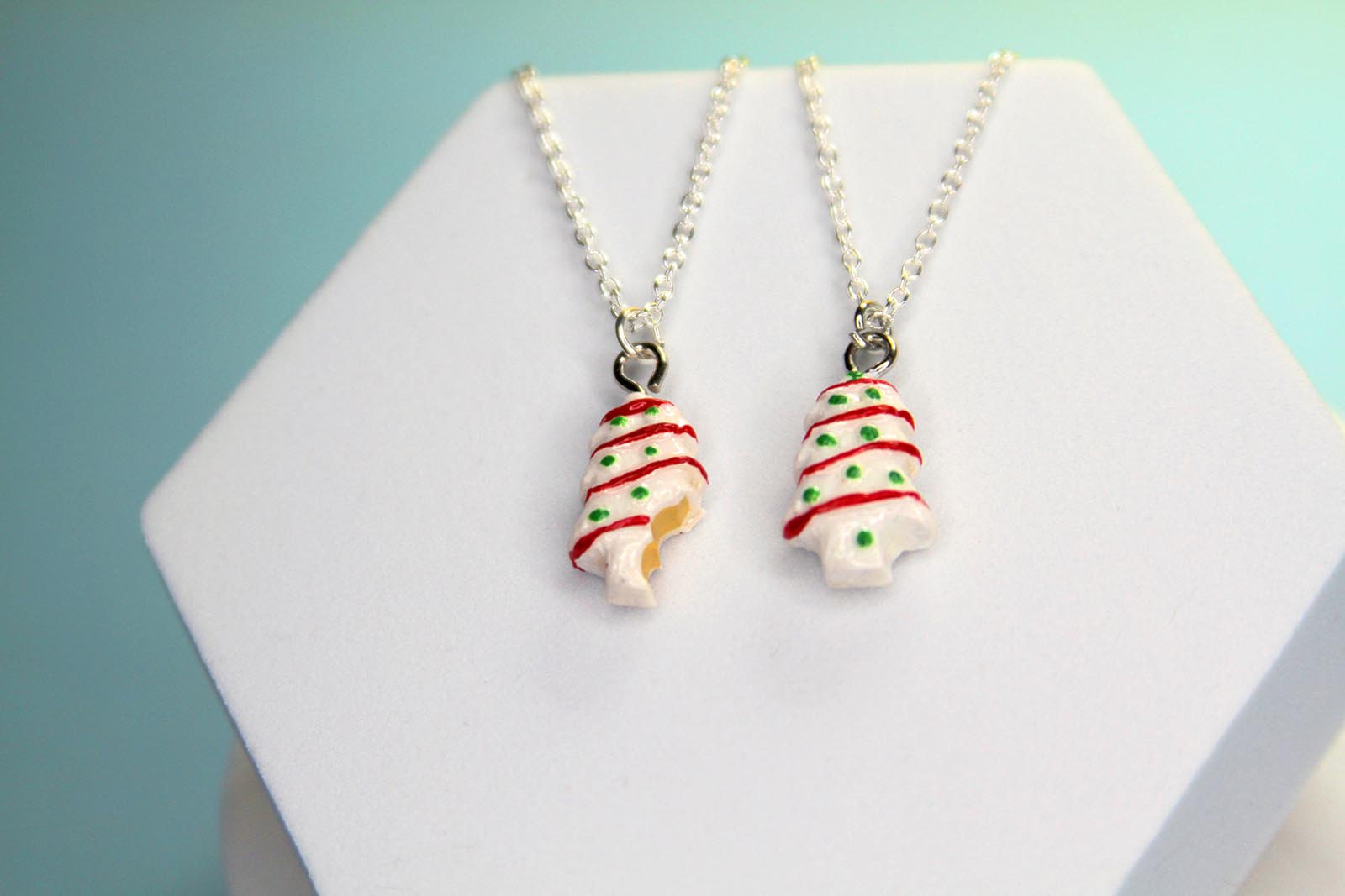  Little Debbies Christmas Cake Necklace