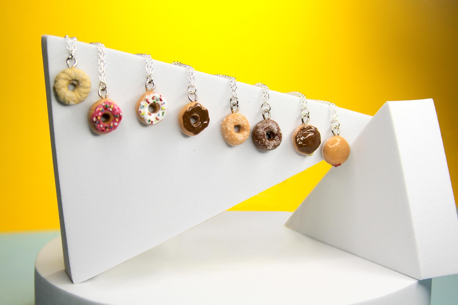 Donut Friendship Necklace Set