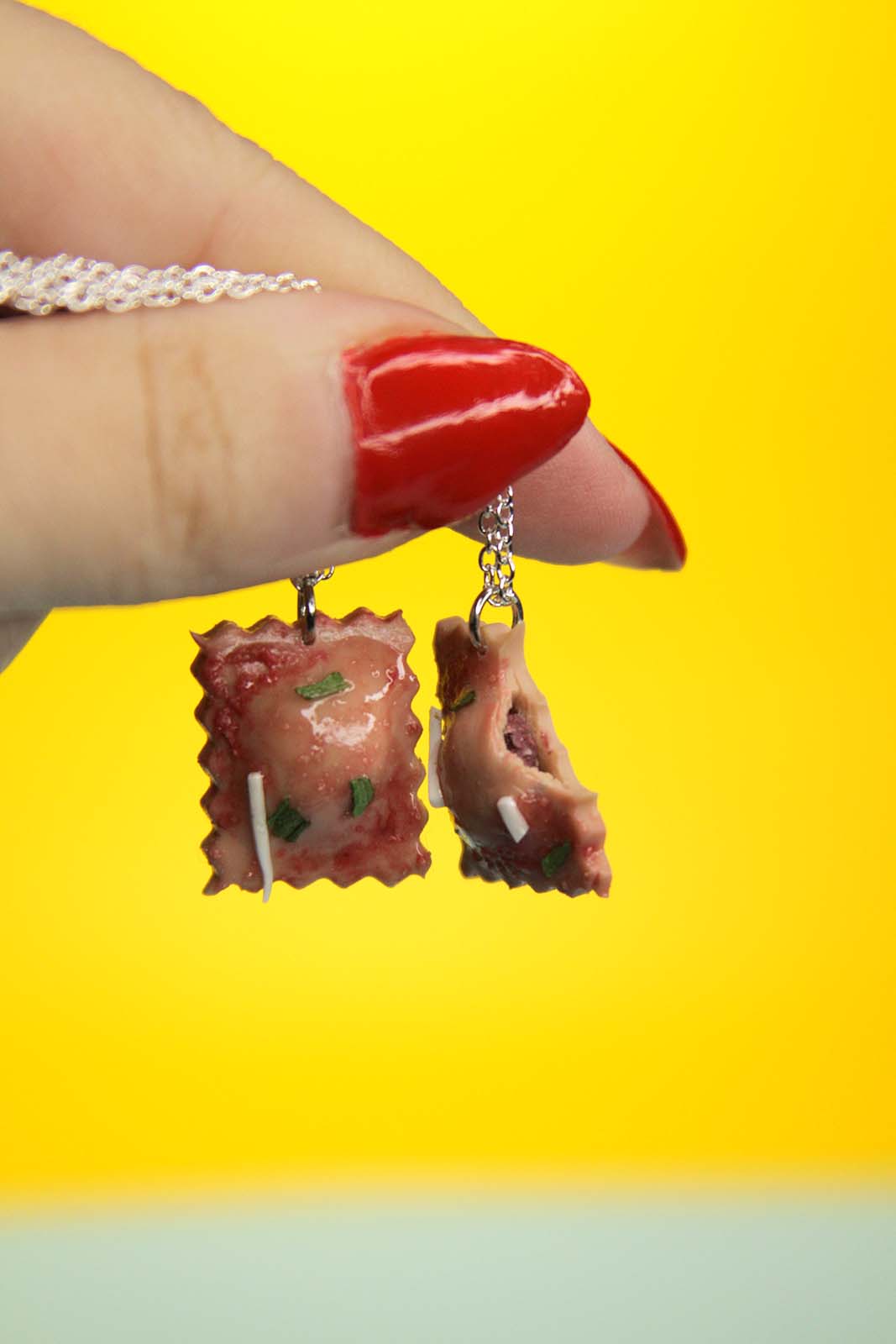 Ravioli Friendship Necklace Set